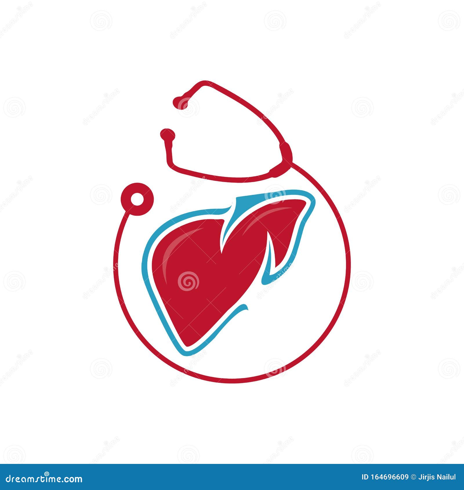 Liver Care Logo Design Vector Heart Shilhoutte With Medical