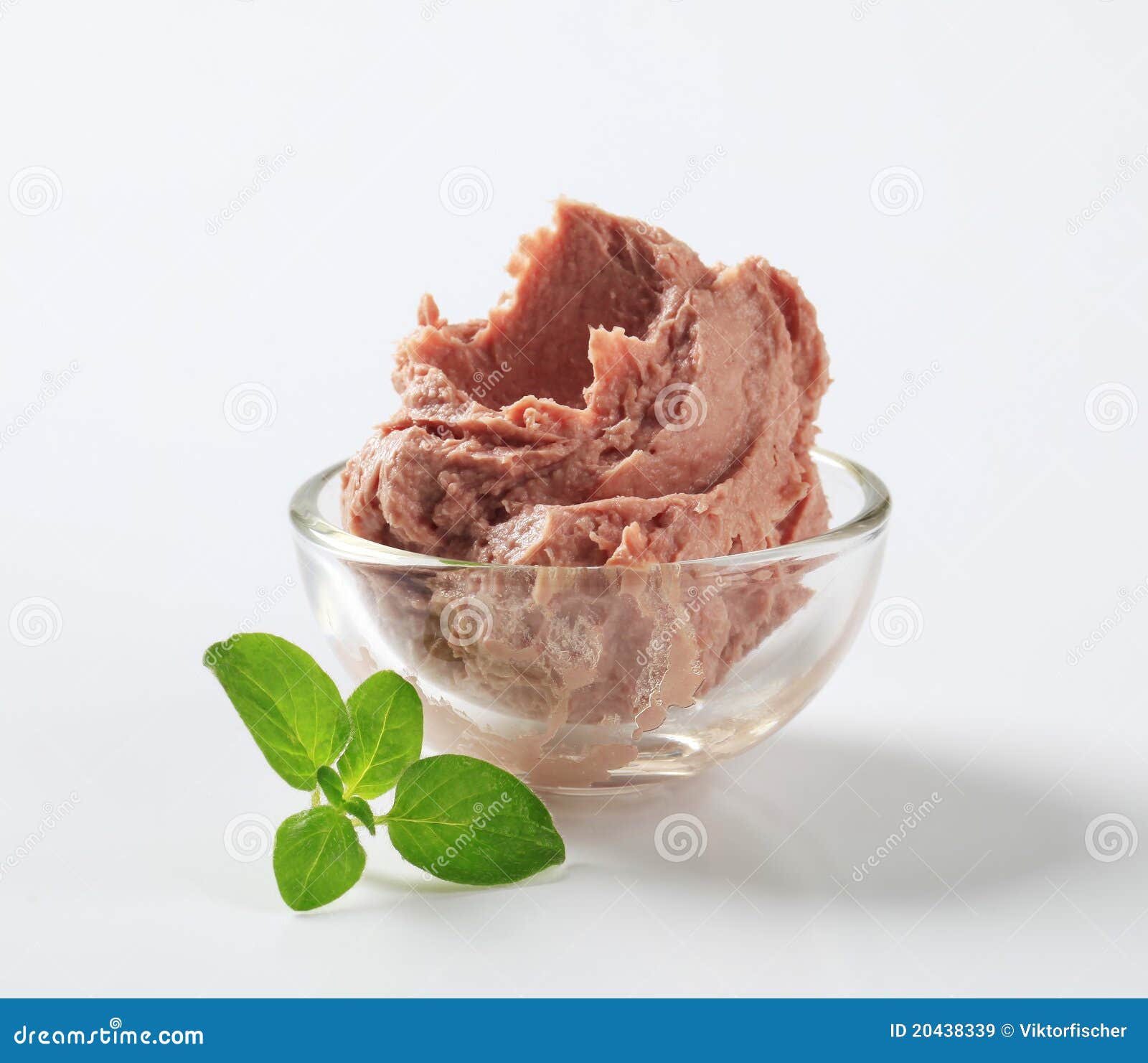 Liver mousse stock image. Image of glass, savory, paste 20438339
