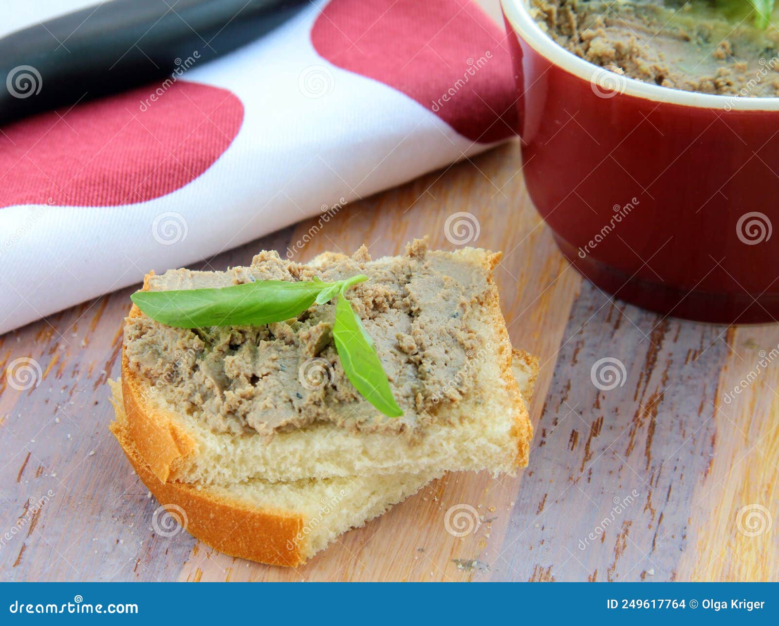Liver pate stock photo. Image of meat, gourmet, snack 249617764