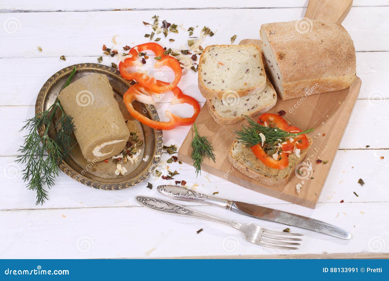 Liver Pate with Butter and Spices Stock Image Image of spices