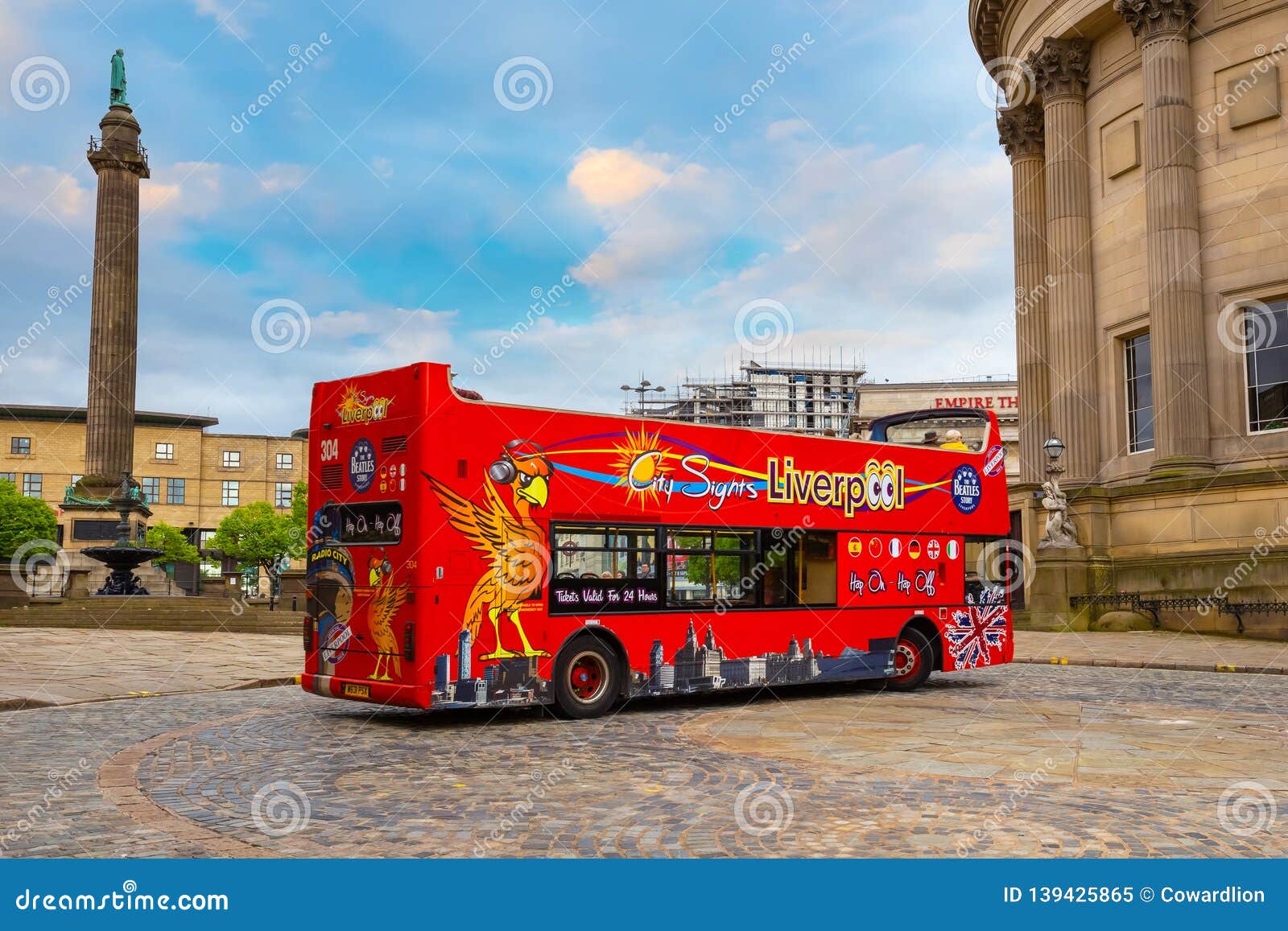 Liverpool City Loop Bus In Liverpool, UK Editorial Image ...