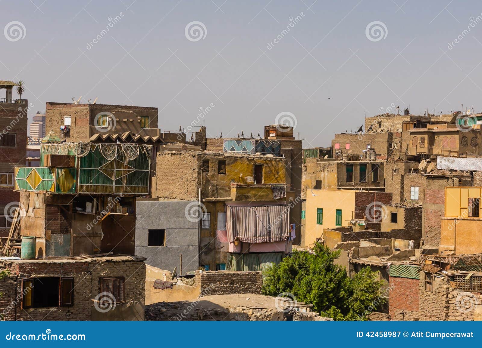 Living House , Cairo in Egypt Stock Image Image of local, brown 42458987