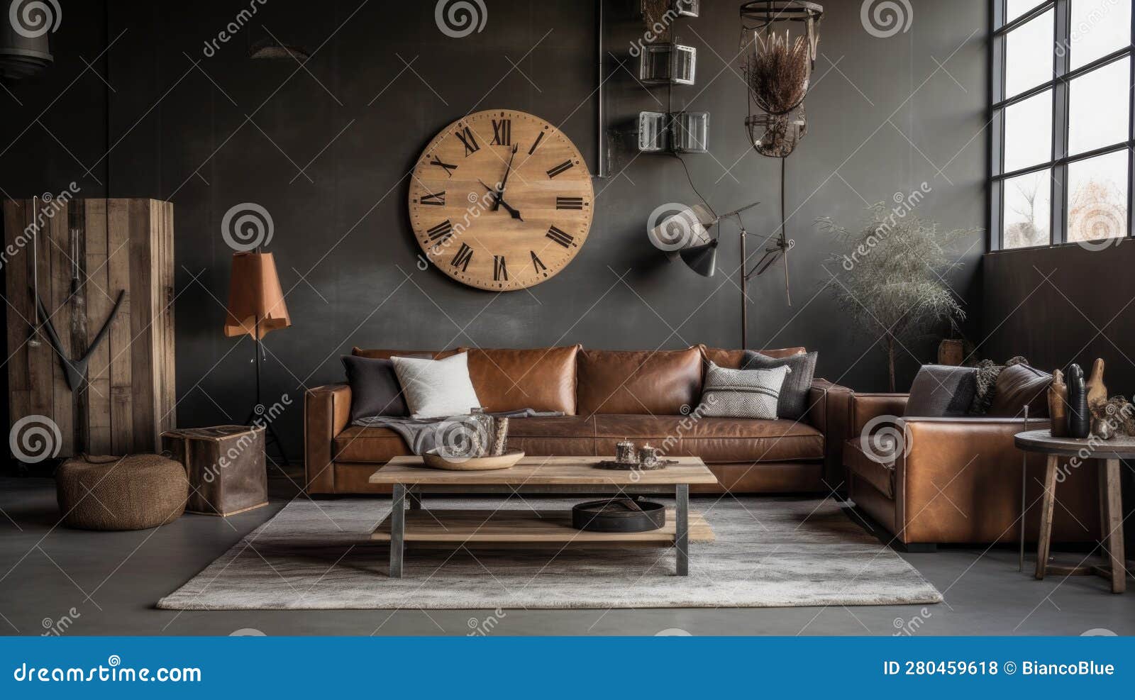 https://thumbs.dreamstime.com/z/living-room-decor-home-interior-design-rustic-industrial-style-living-room-decor-home-interior-design-rustic-industrial-style-280459618.jpg