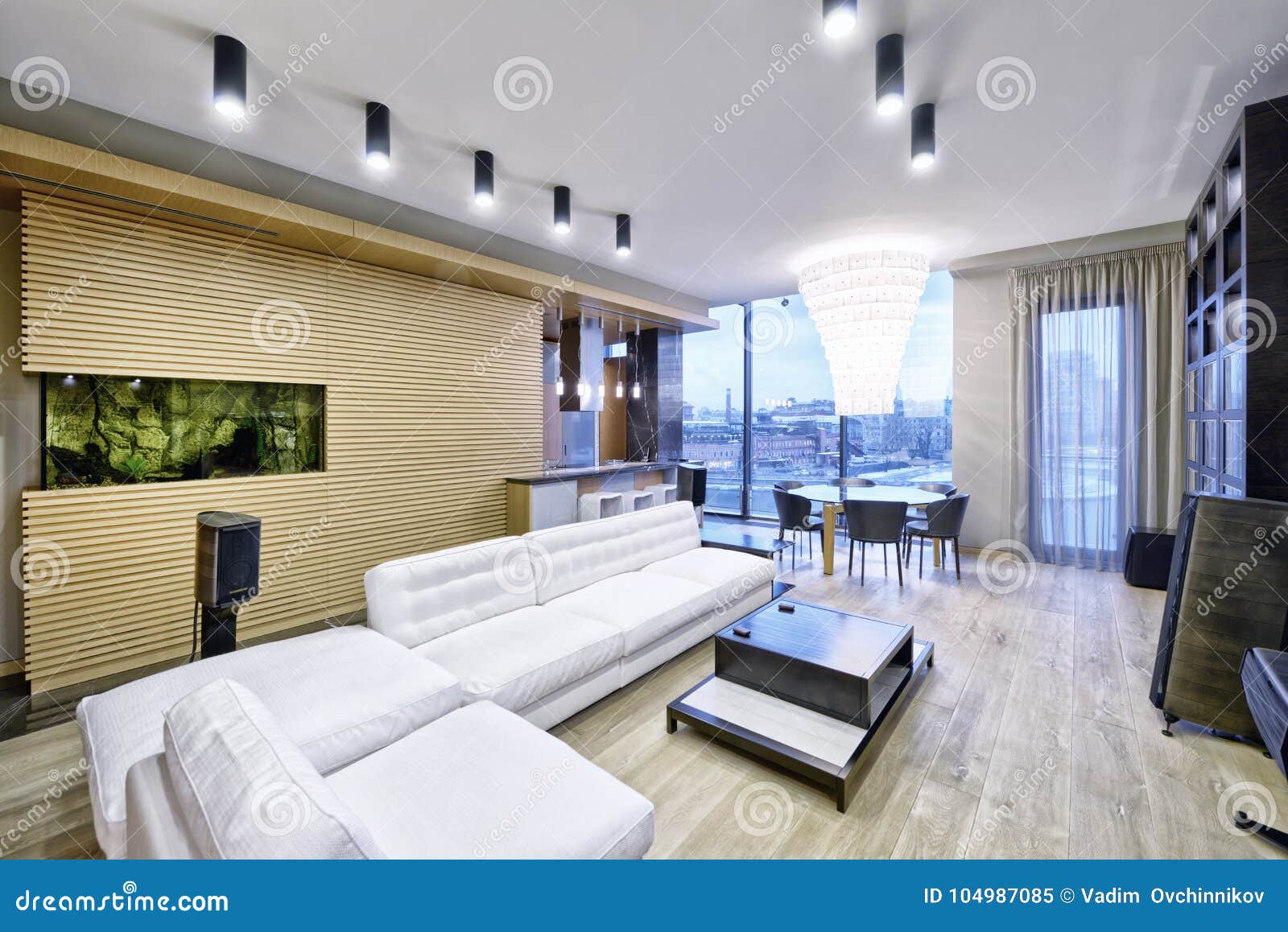 Living Room Interior In Modern House Stock Image Image Of