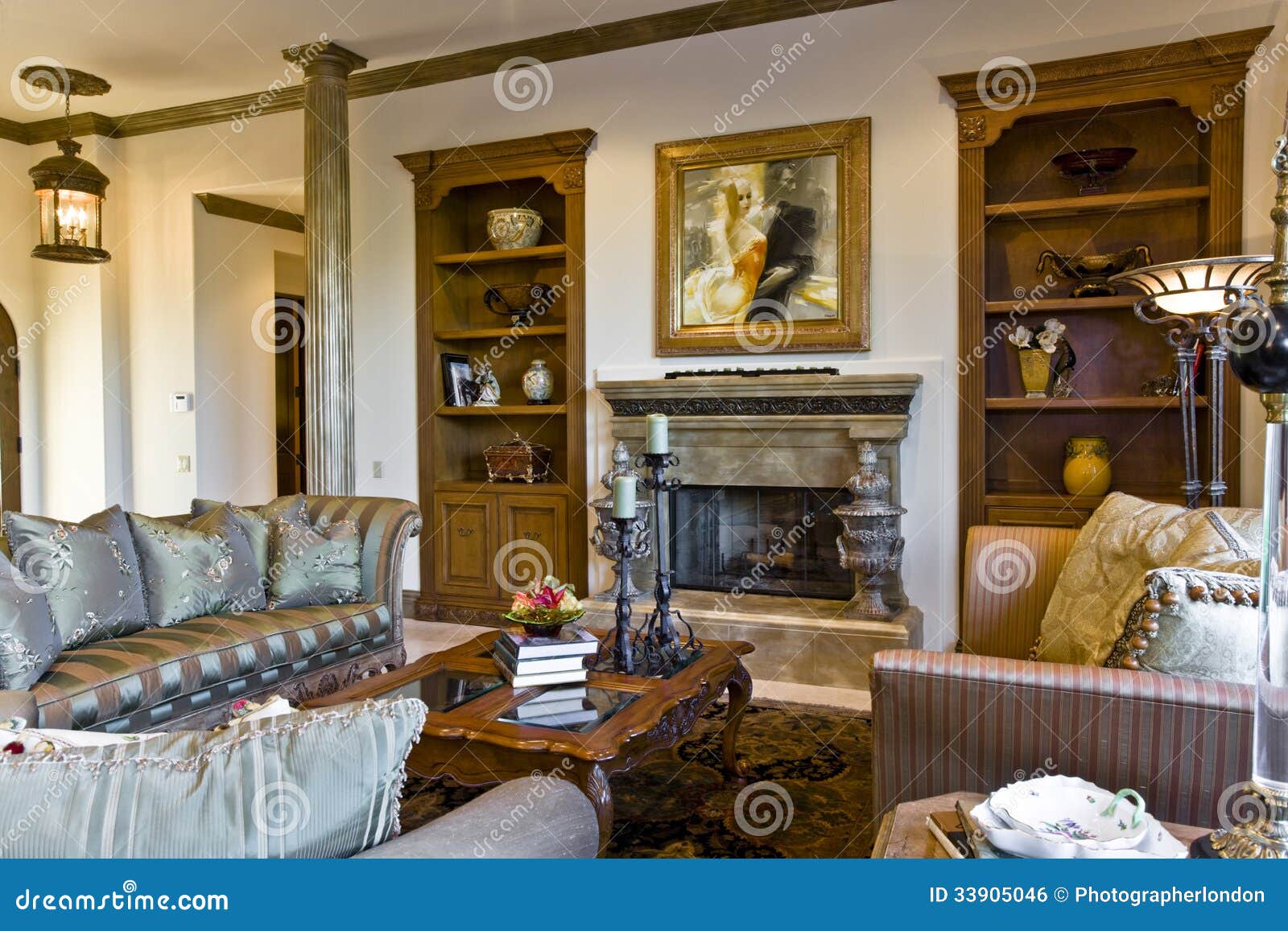 Living Room Interior Royalty Free Stock Image Image 33905046