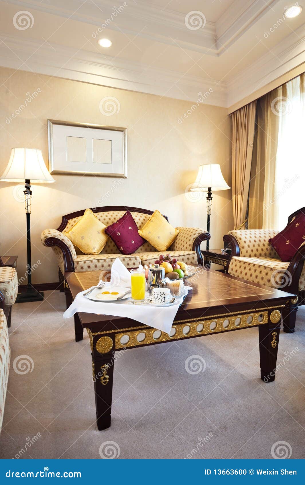Living Room of Luxury Hotel Suite Stock Photo Image of wide, luxury
