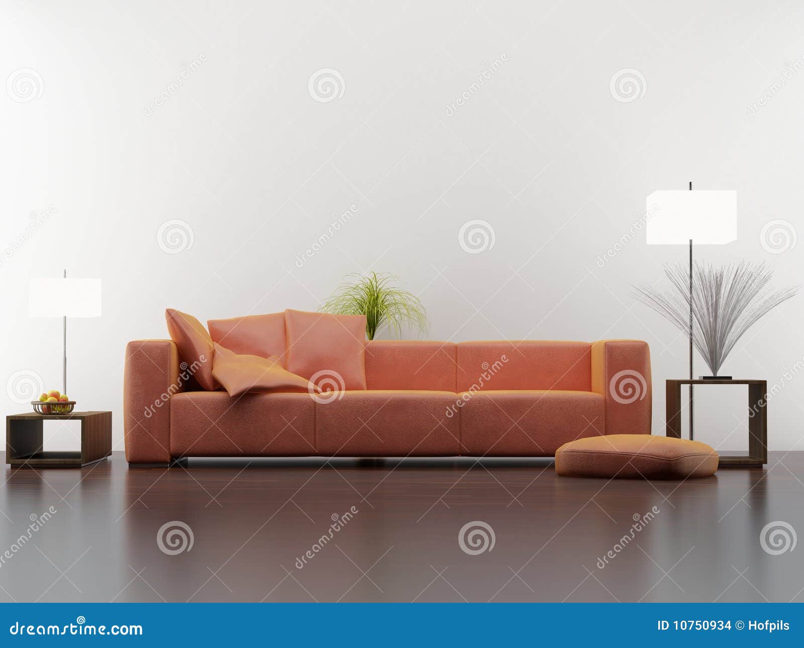 Living Room Setting Stock Images Image 10750934