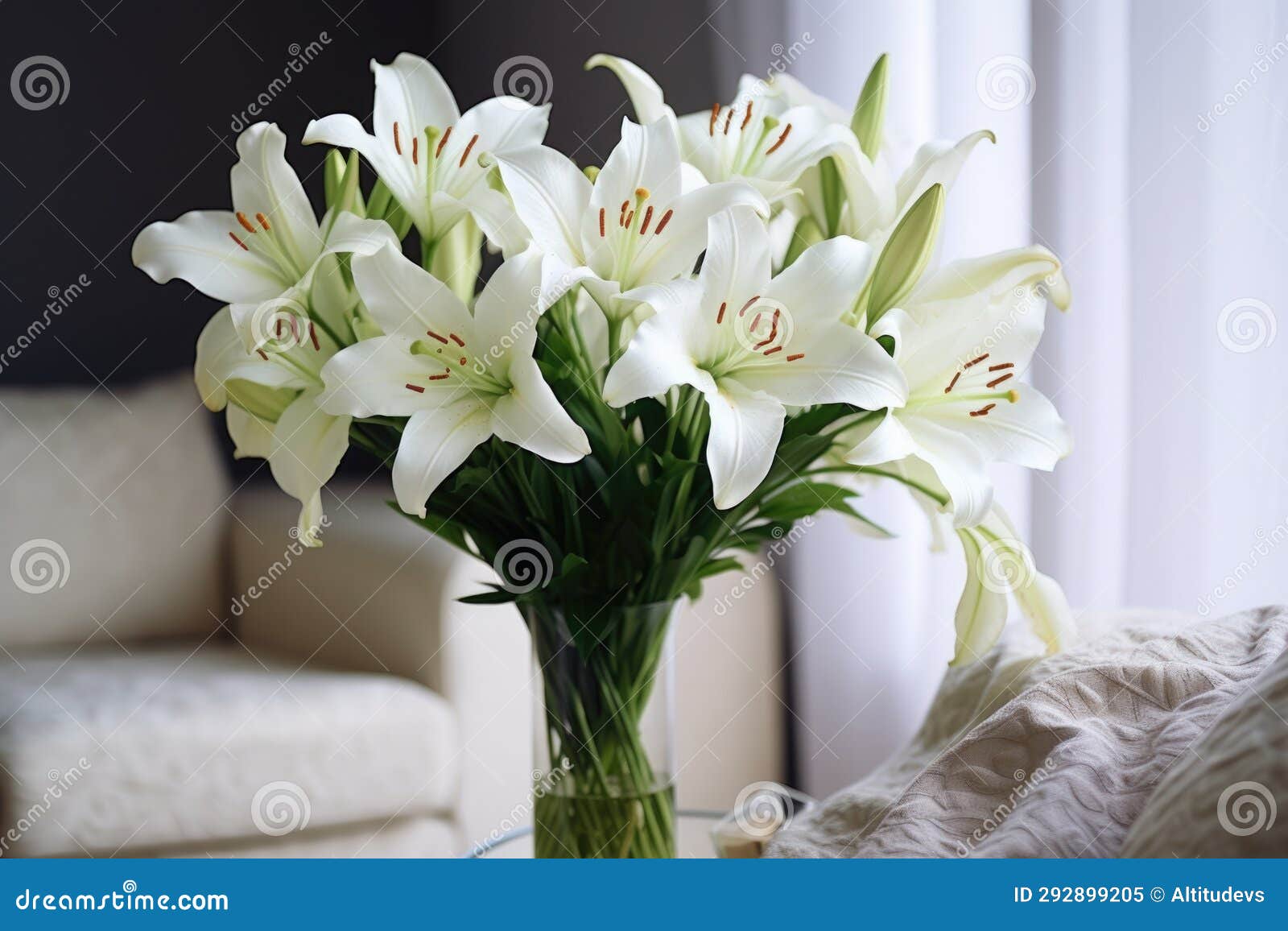 Living Will and a Bouquet of White Lilies Stock Image Image of instrument, planning 292899205