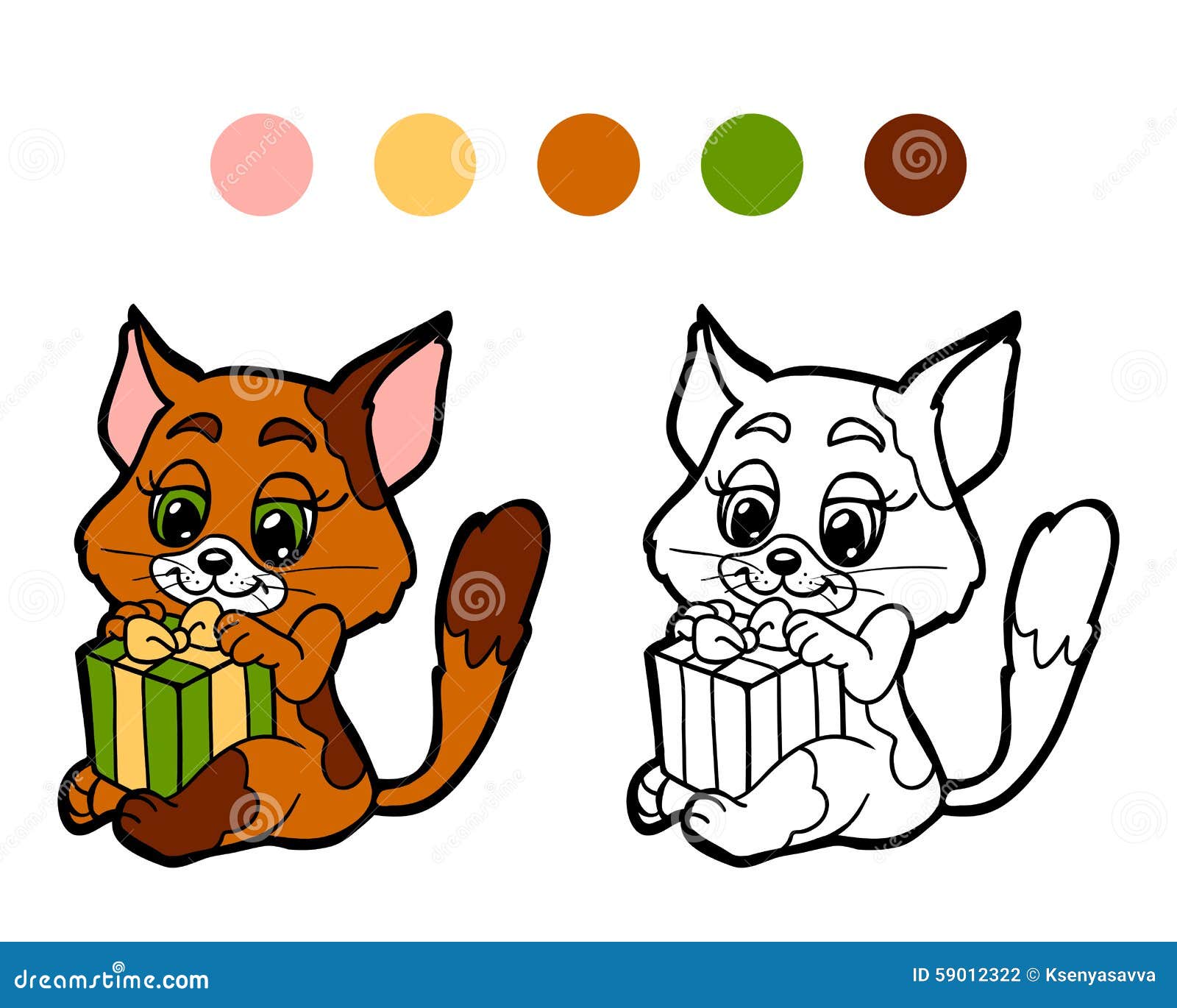 Livre De Coloriage Chat D hiver De No l Avec Le Cadeau Jeu Pour Livre De Coloriage Chat D Hiver De No l Avec Le Cadeau Jeu Pour Des Enfants