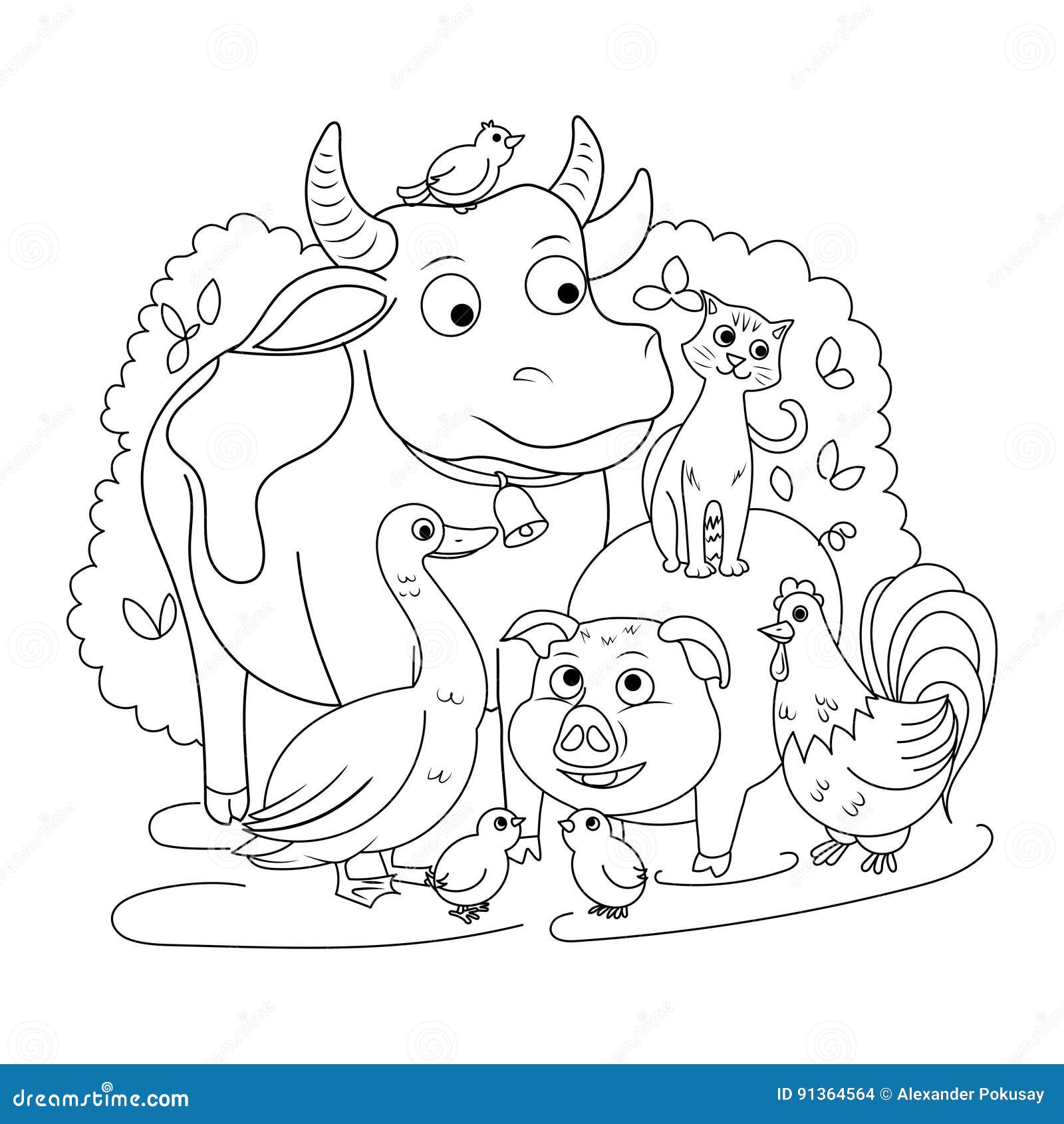 Livre De Coloriage D Animaux De Ferme Pour Le Vecteur D Enfants Illustration De Vecteur Illustration Du Oiseau Canard Livre De Coloriage D Animaux De Ferme Pour Le Vecteur D Enfants Illustration De Vecteur Illustration Du Oiseau Canard