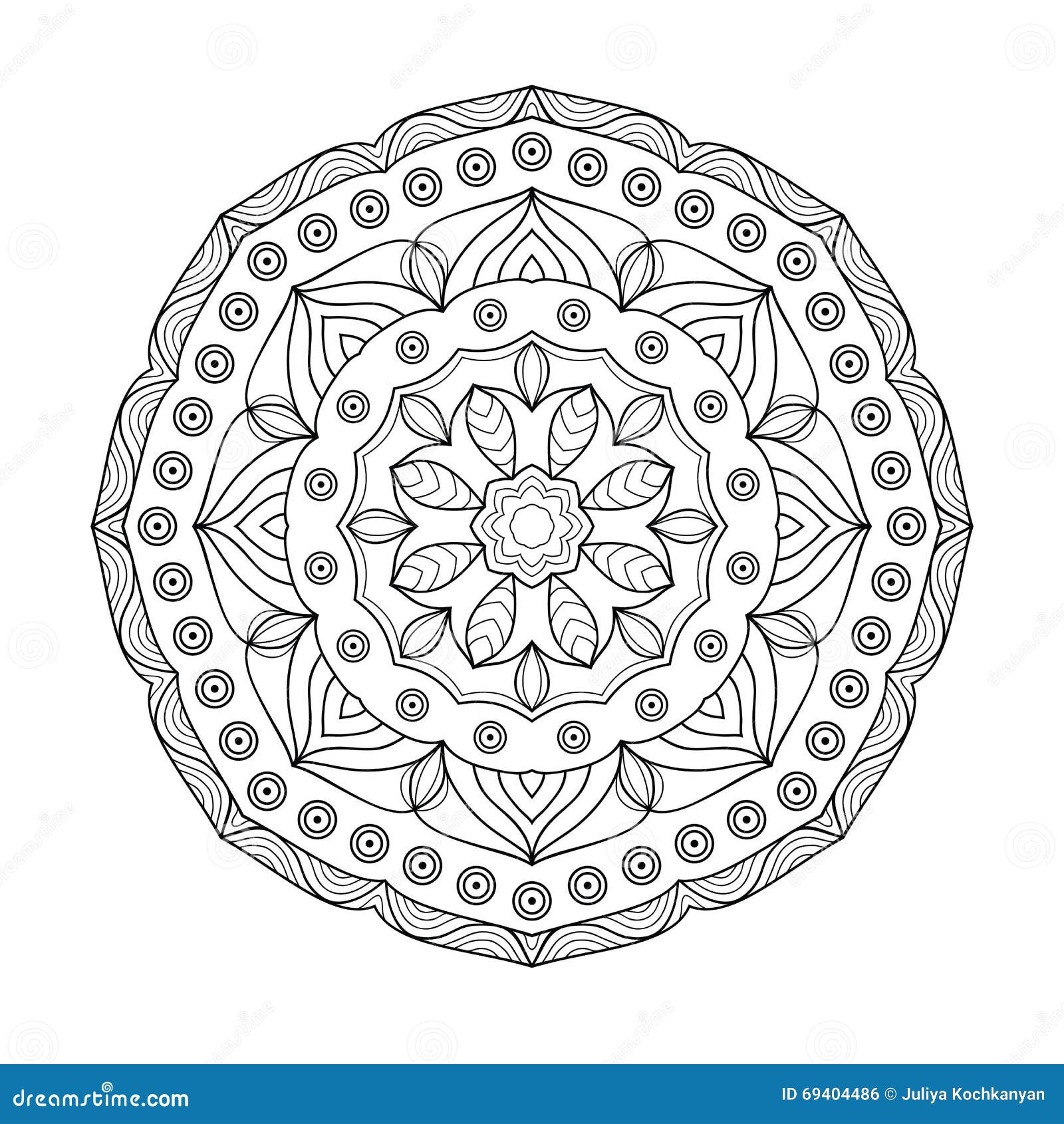 Coloriage Mandala Pour Adulte