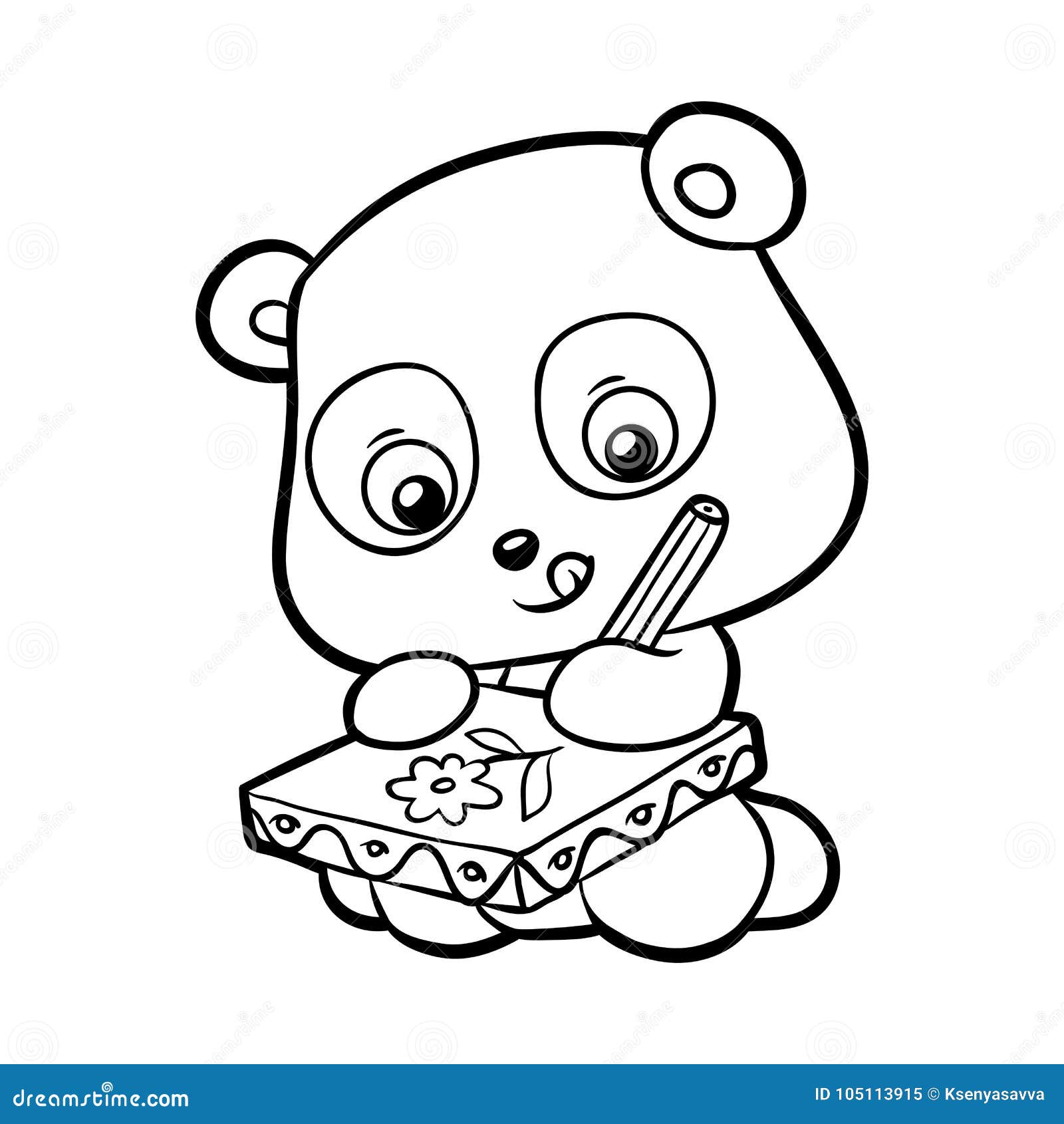 Coloriage Tigre Mandala: Coloriage Panda Adulte