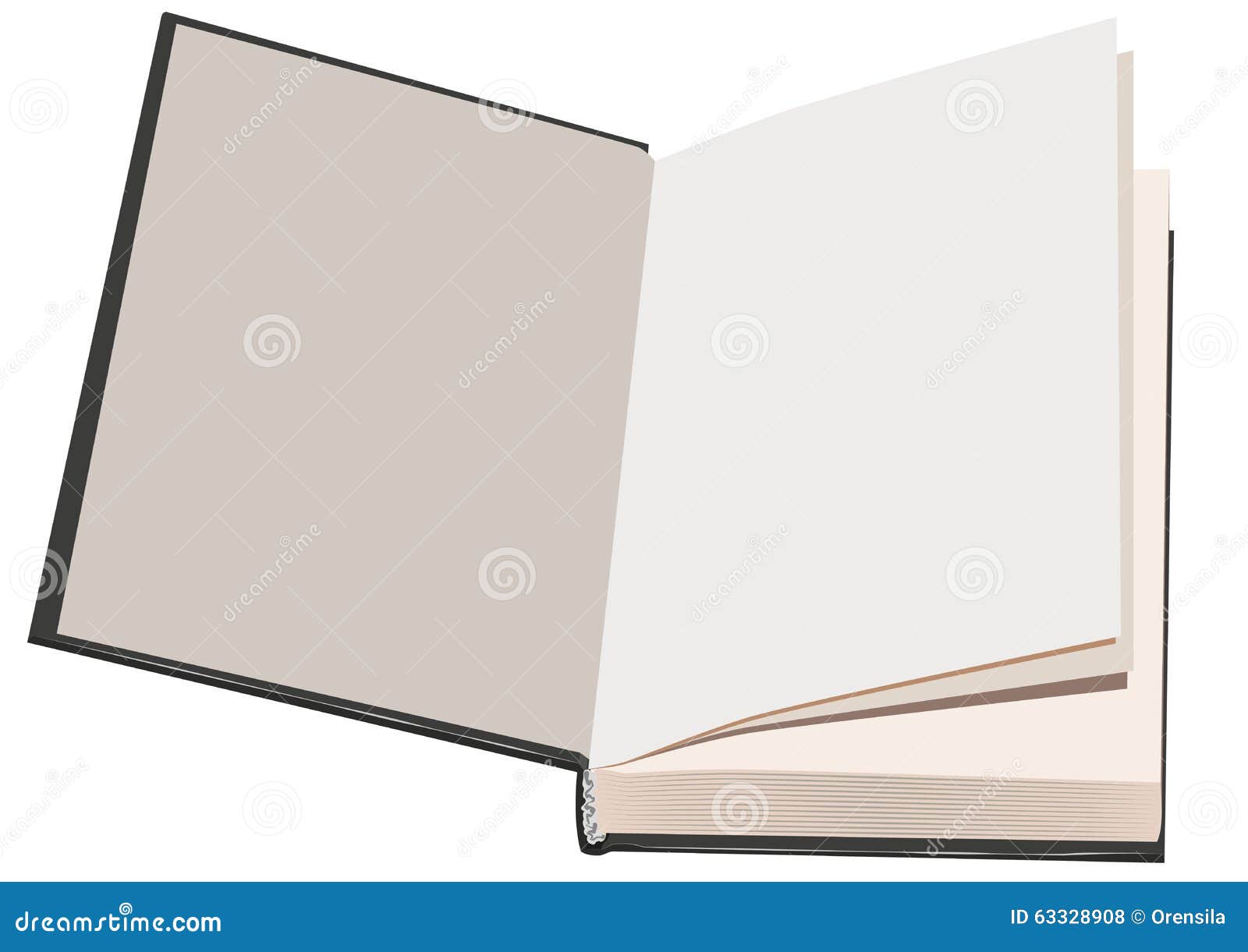 Cahier Ouvert Page De Garde