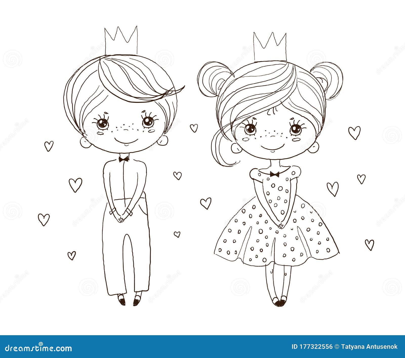 Desenho de A princesa e da rã para Colorir - Colorir.com