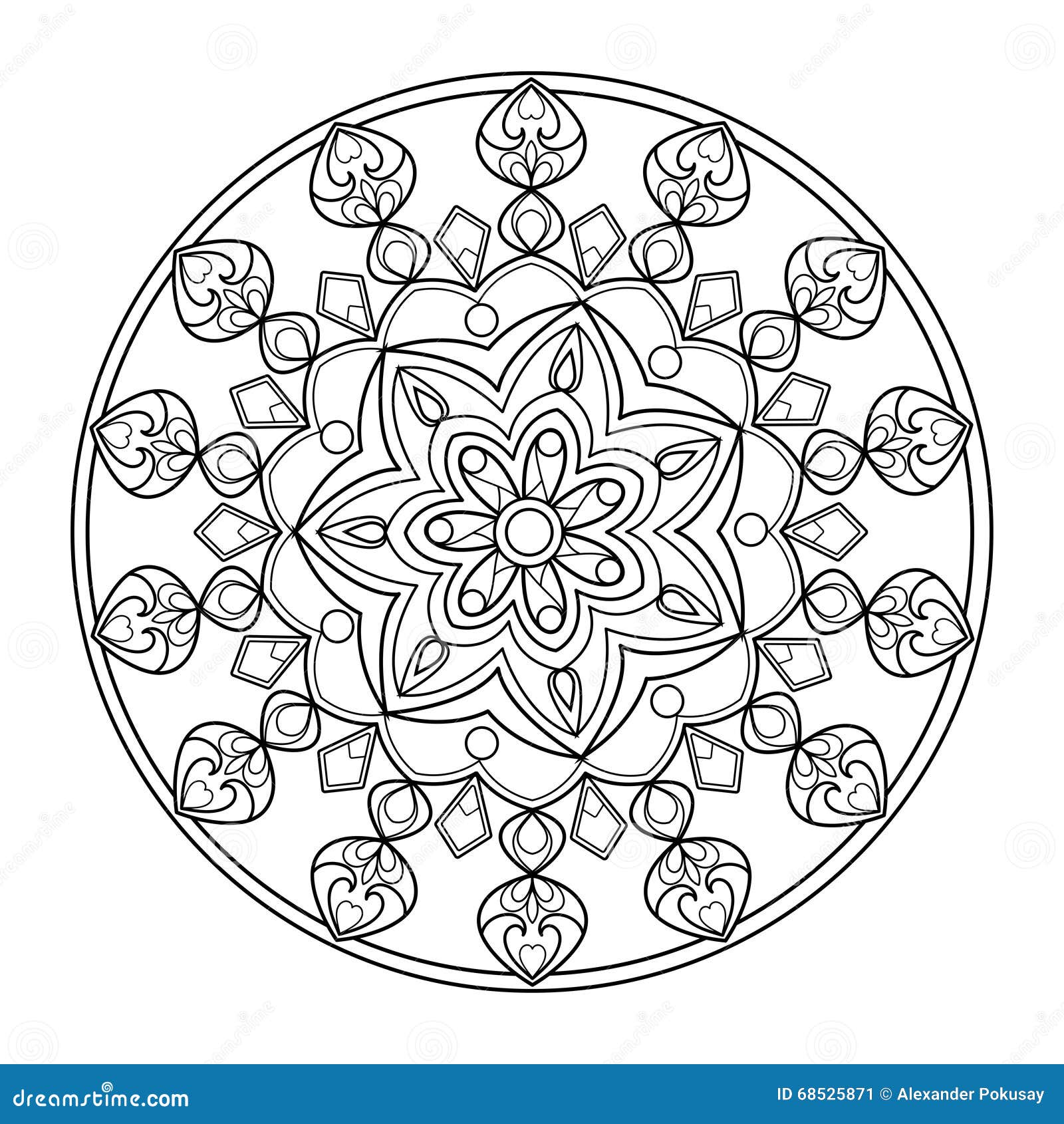 24 páginas mandalas flor livro para colorir para crianças adulto