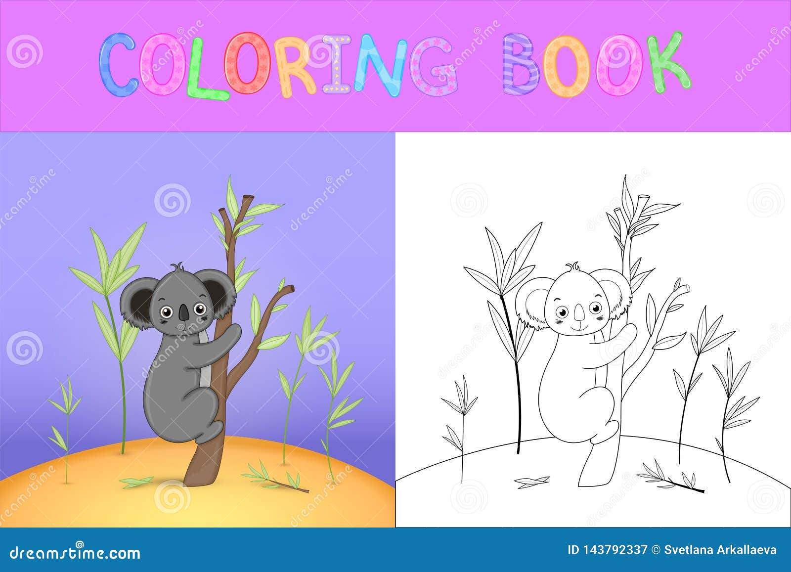 Livro Para Colorir Das Crianças S Com Animais Dos Desenhos