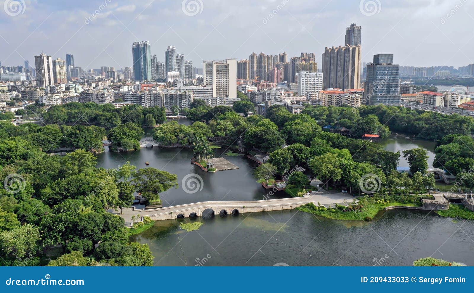 Liwan Lake Park in Guangzhou, China Stock Image Image of urban