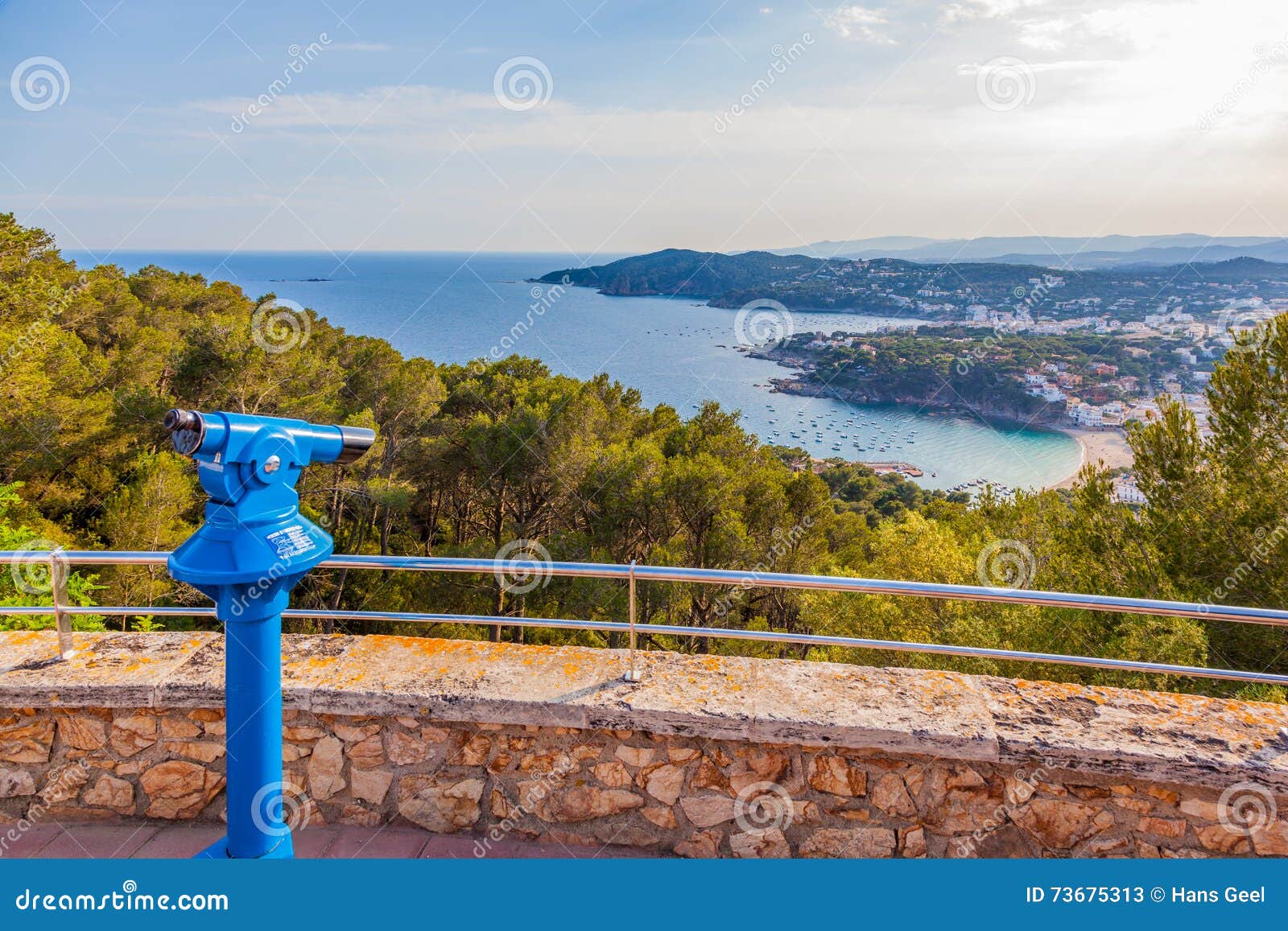 Llafranc, Costa Brava, Spagna Fotografia Stock Editoriale - Immagine di ...