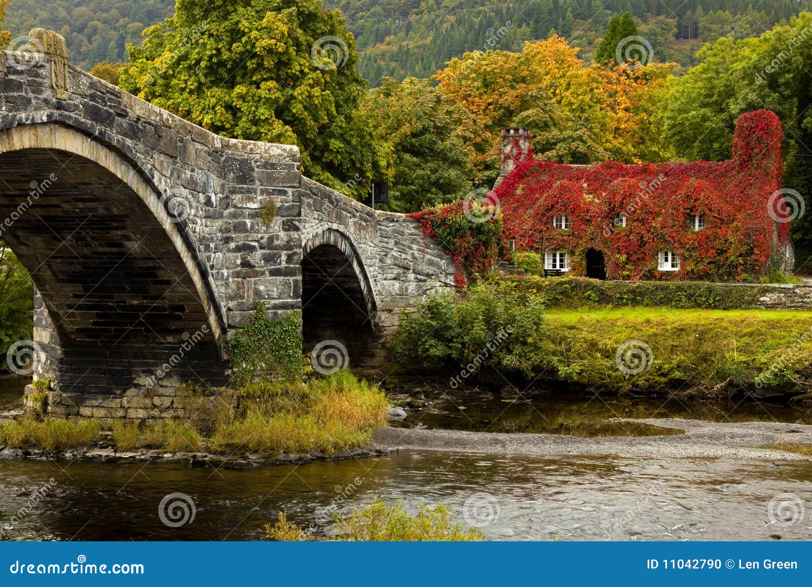 LLanrwst Wales stockfoto. Bild von vertrauen, recht, nord 11042790