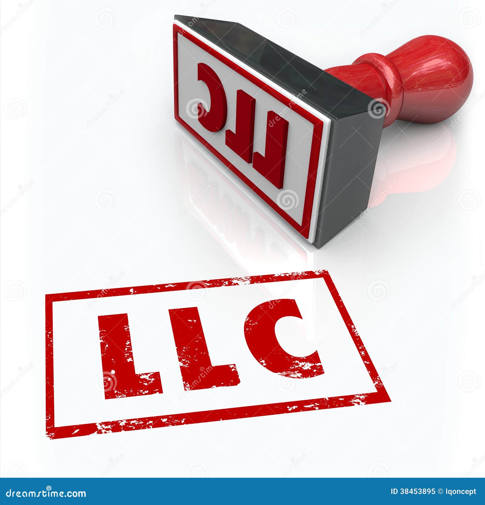 llc limited liability corporation stamp letters approval certified license