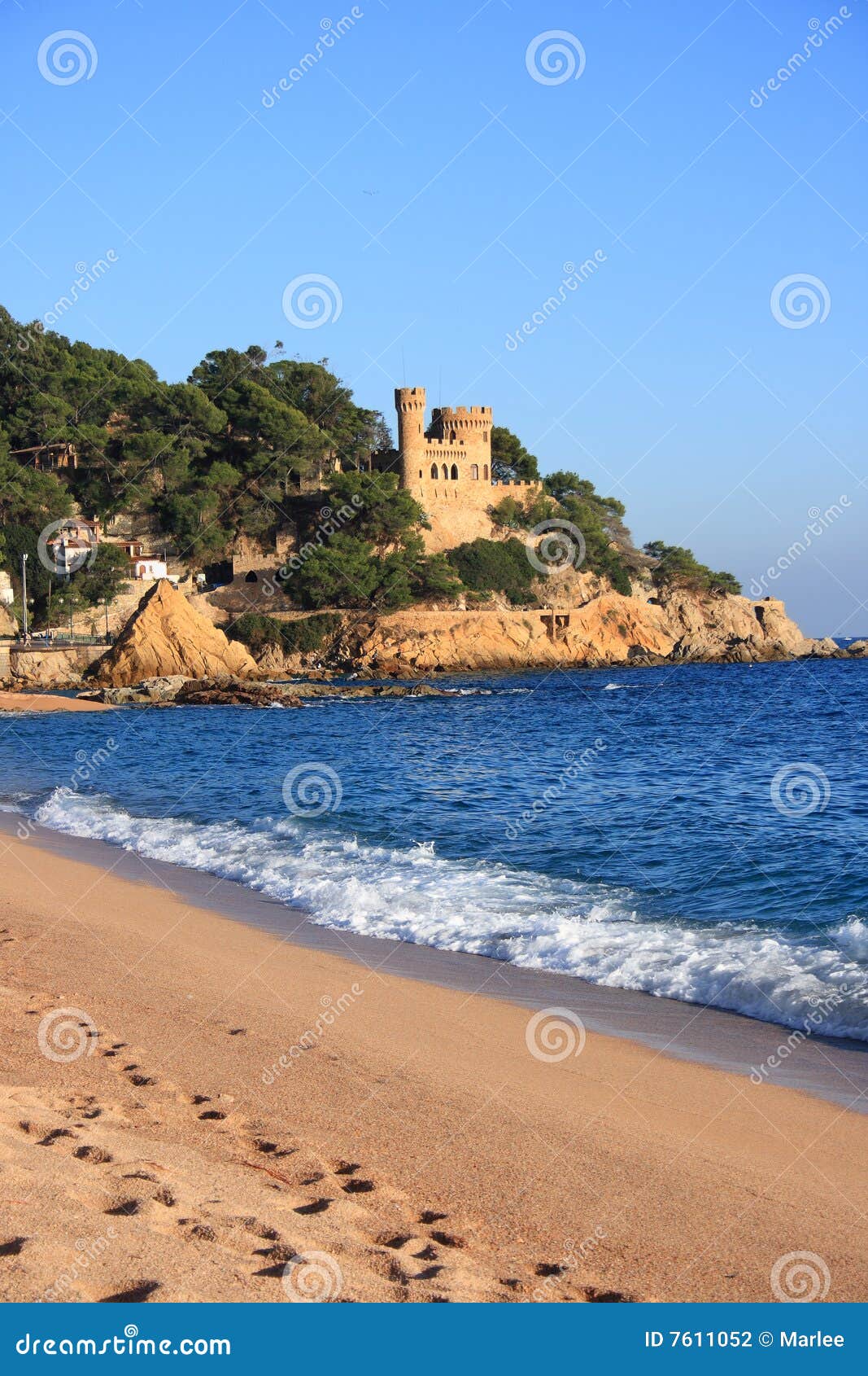 lloret de mar beach (costa brava, spain)