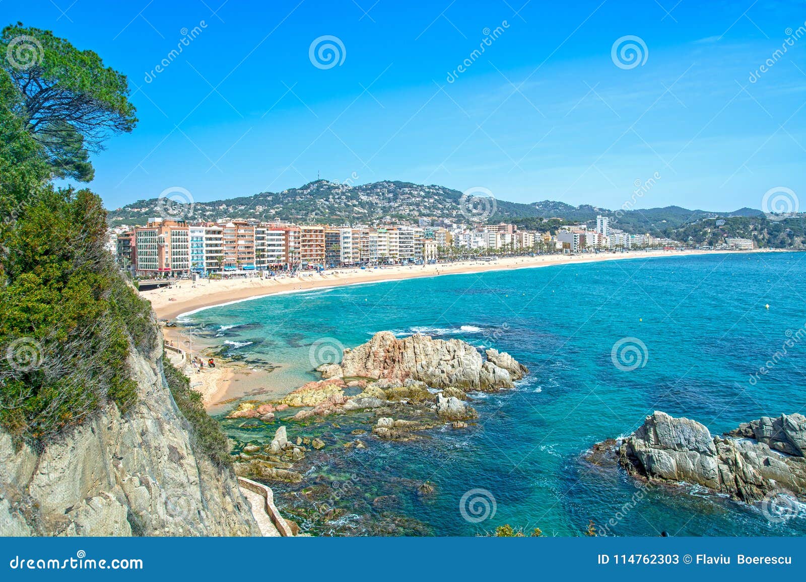 lloret de mar resort, catalonia, spain