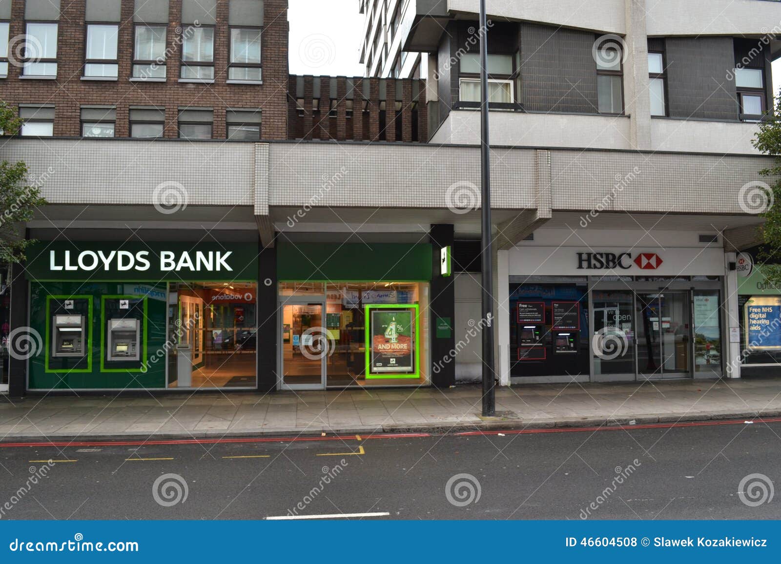 Lloyds And HSBC Bank Branches Editorial Stock Photo Image 46604508