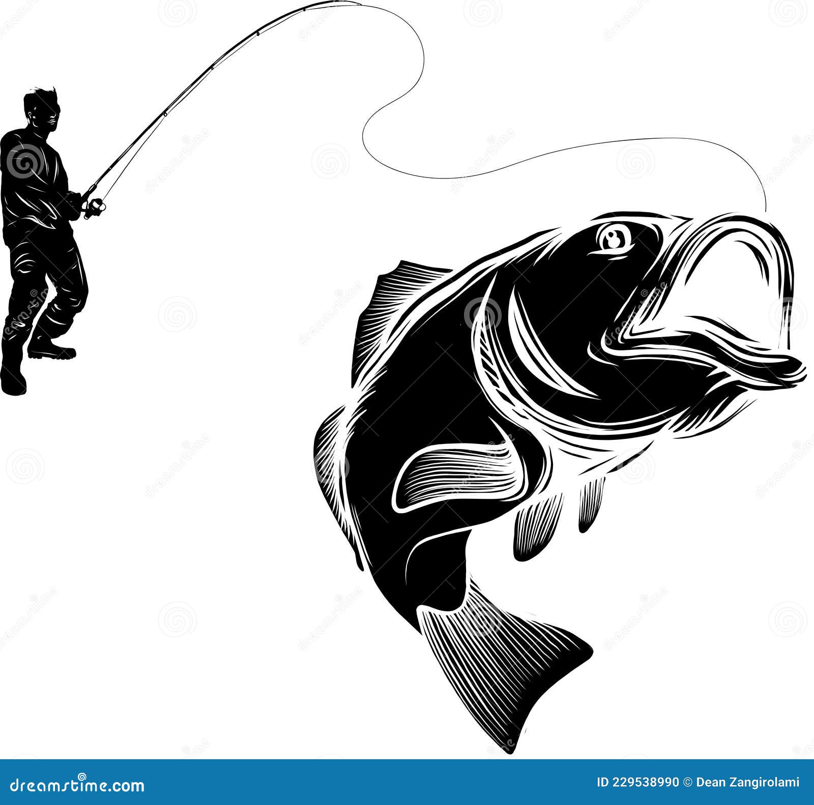 Fishing Flies Vector Silhouette Stock Vector (Royalty Free, fly fishing fly  drawing