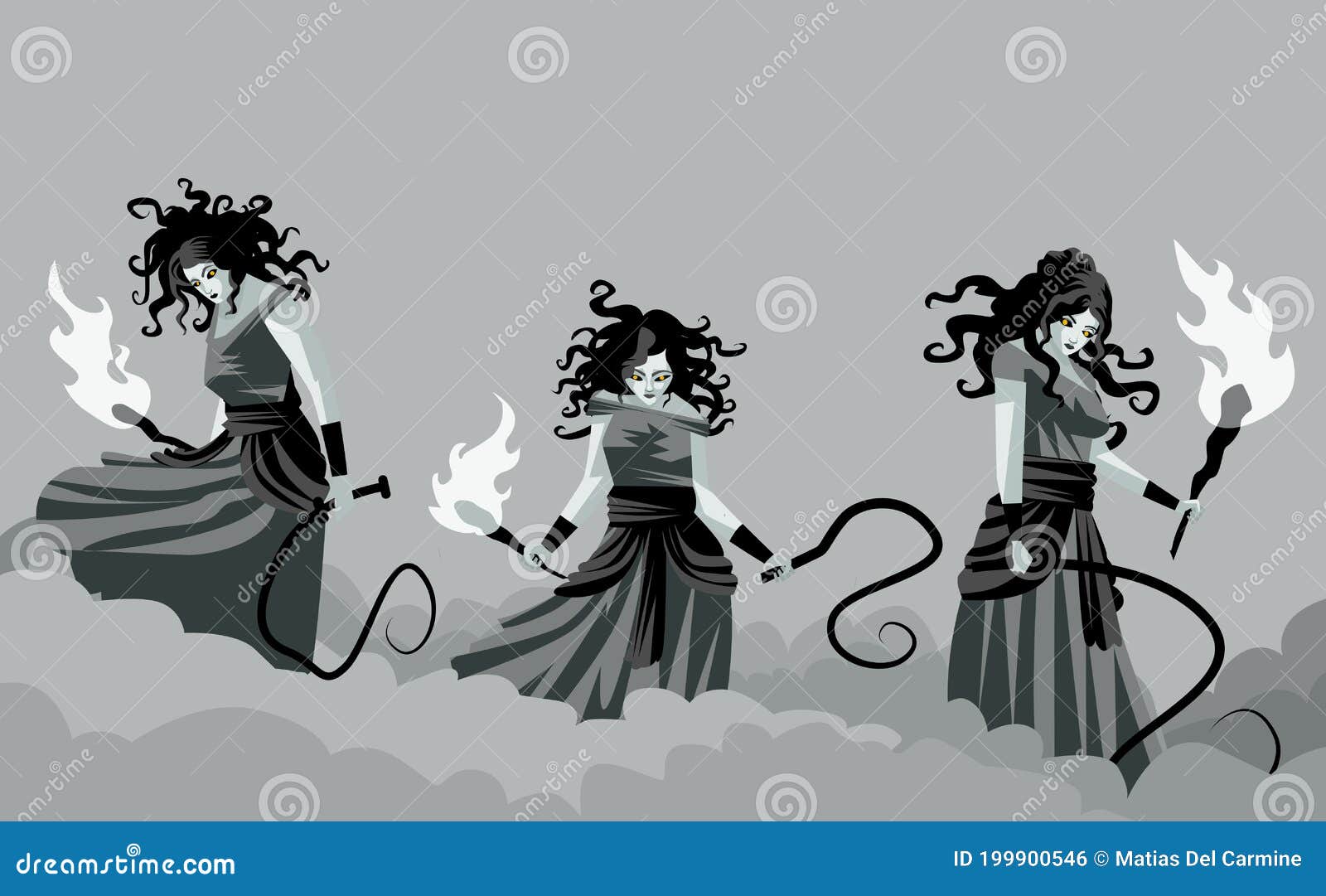 erinyes furies greek mythology goddesses of vengeance