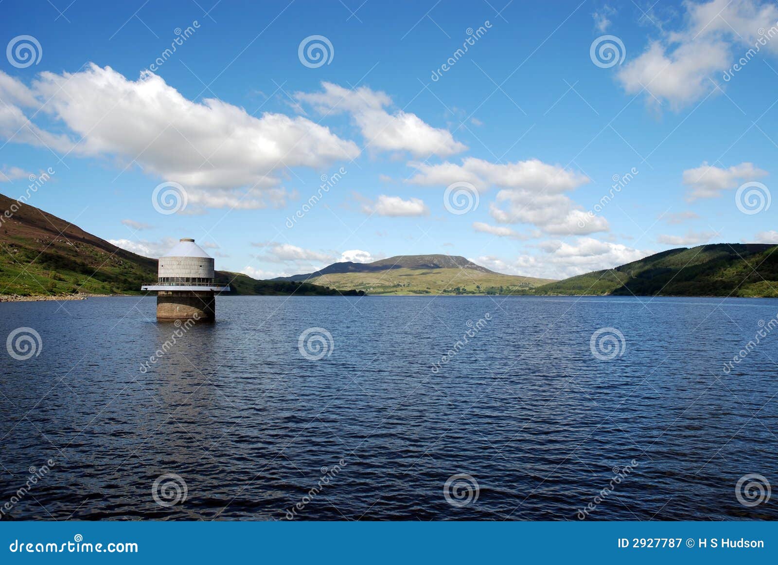 Llyn Celyn 01 stock image. Image of welsh, tourism, celyn 2927787