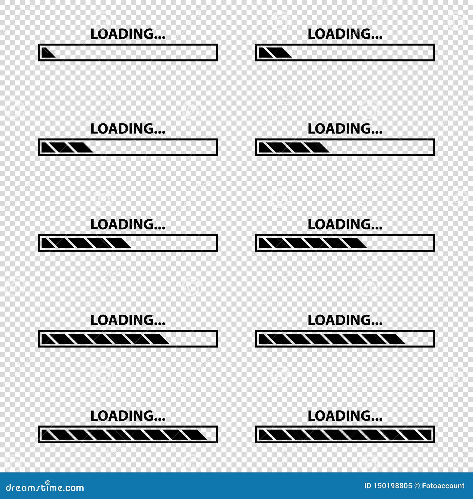 Hình ảnh Loading bar illustrations sẽ giúp bạn hiểu hơn về cách tạo và tùy biến tiến trình tải dữ liệu. Đừng ngần ngại tạo dựng nó lên trang web của bạn để thu hút người dùng nào!