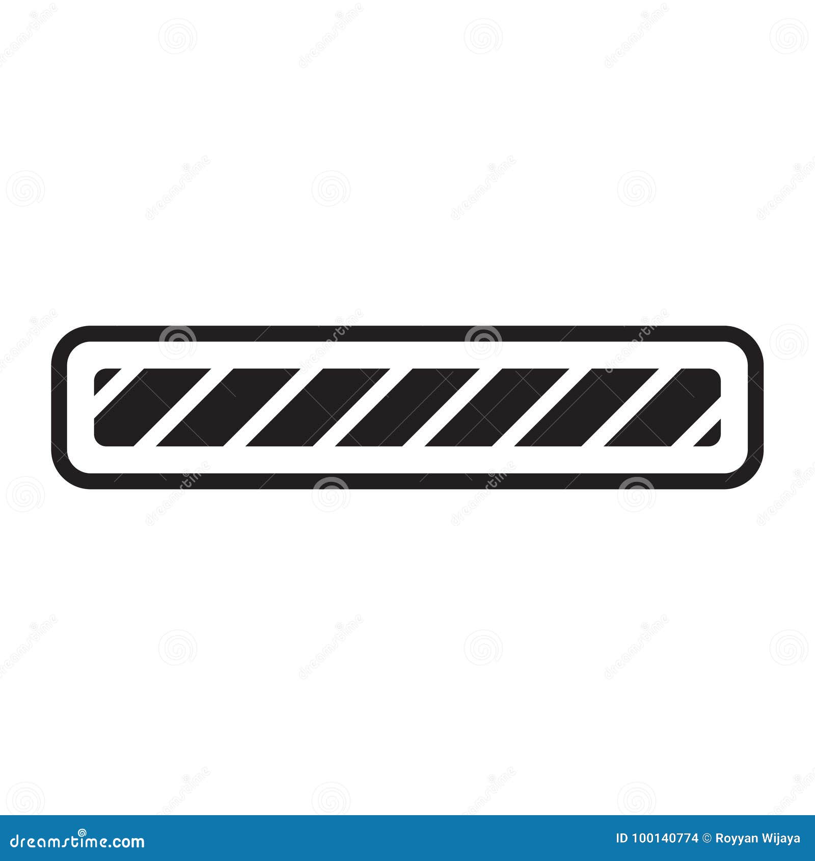 Download Loading Bar stock vector. Illustration of logo, element ...