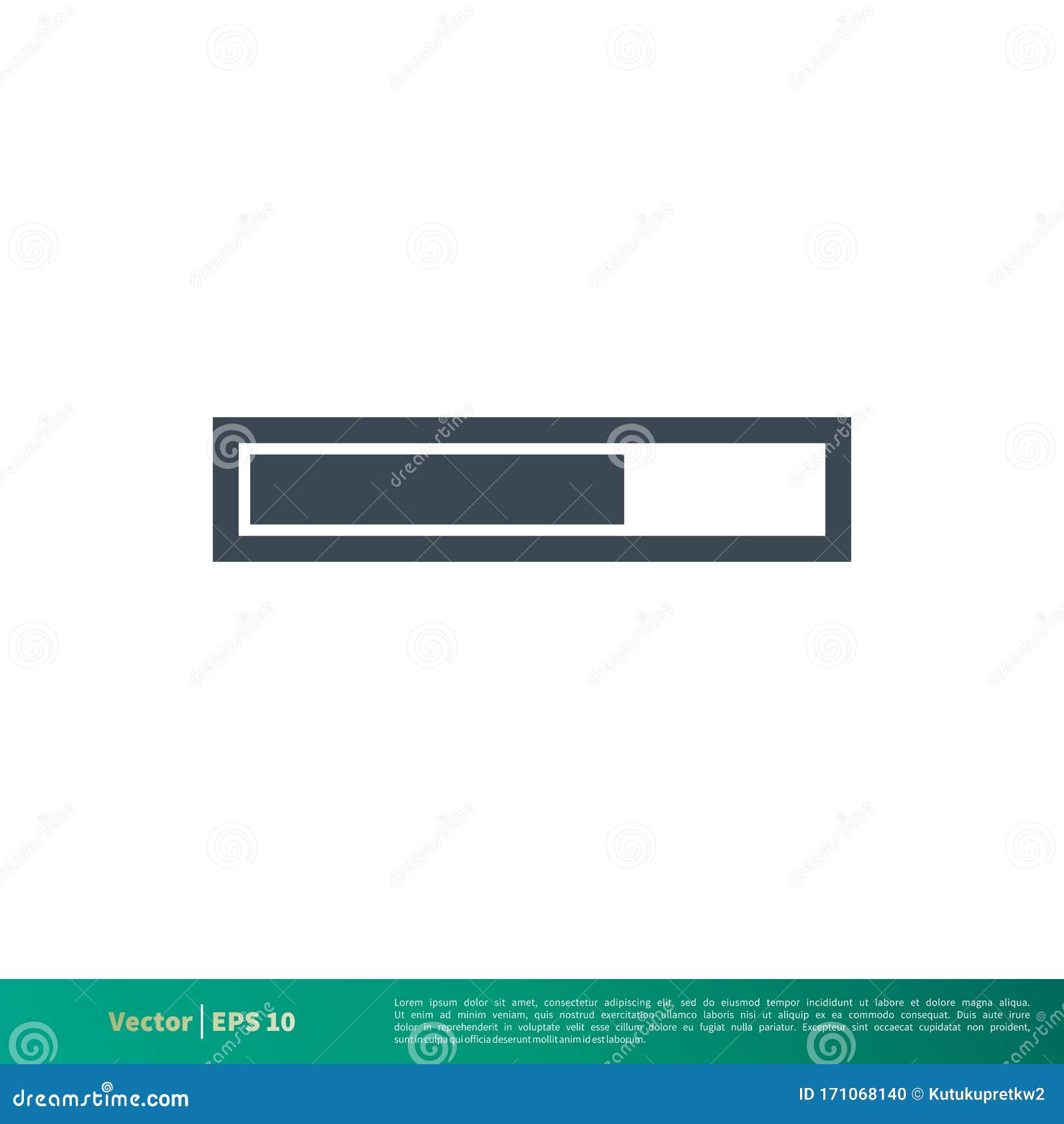 Loading Icon Vector Logo Template Illustration Design EPS 10 Stock ...