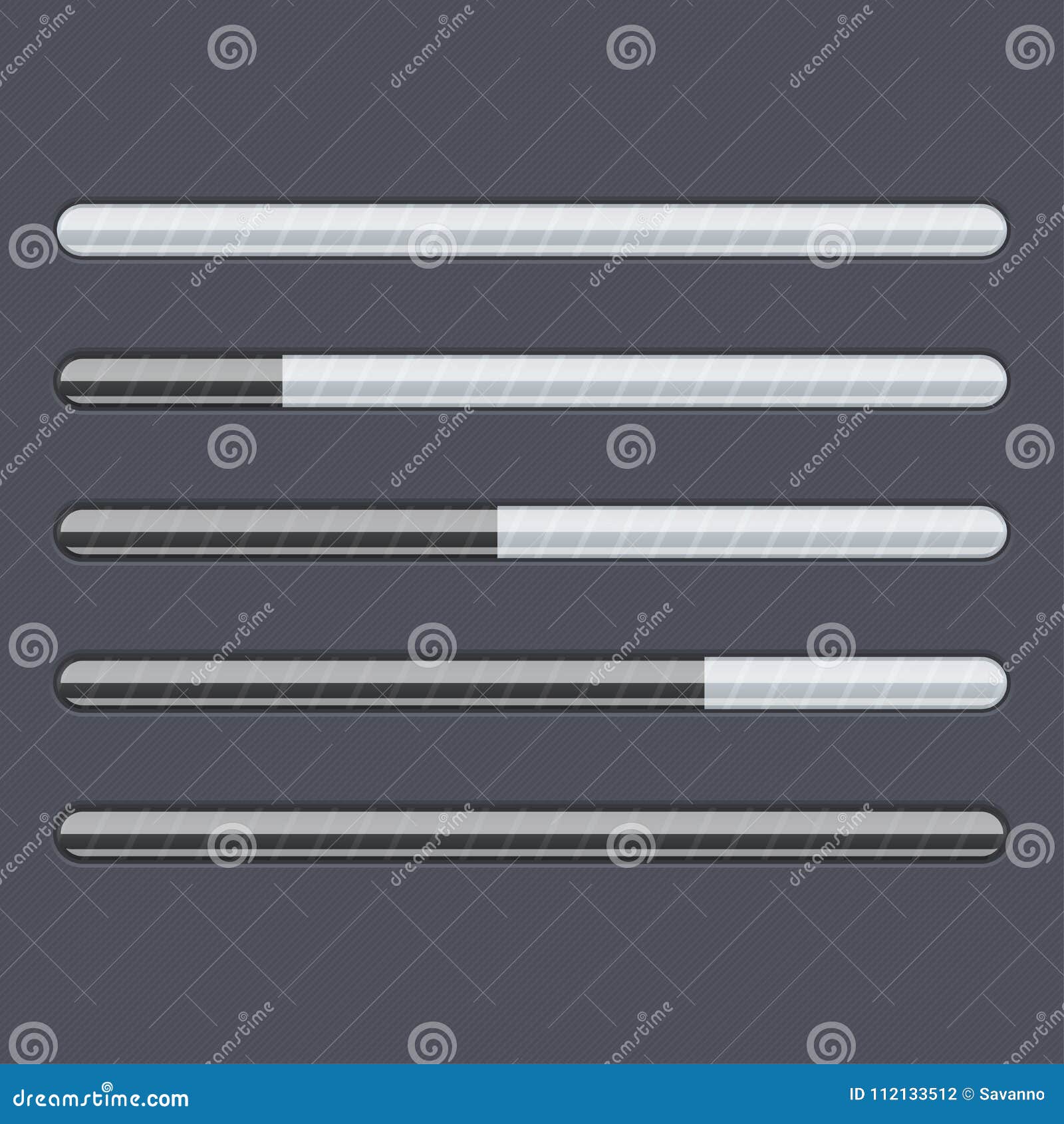 Progress set. Progress set