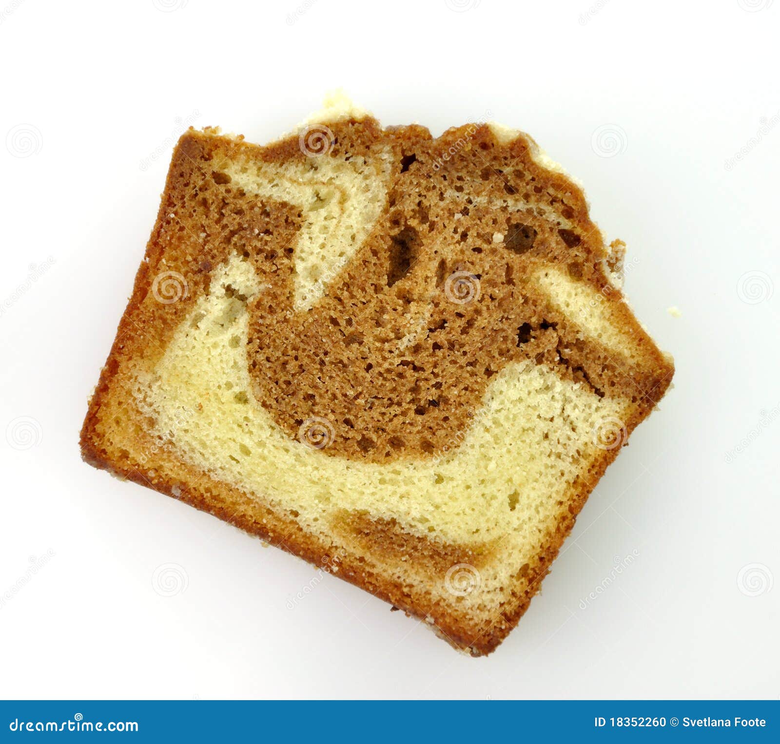 Loaf cake stock photo. Image of swirl, snack, sugar, loaf 18352260