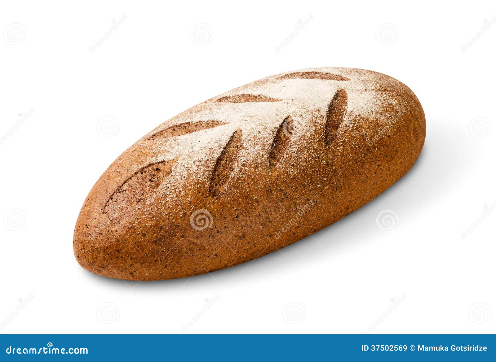 Loaf of rye bread stock image. Image of rustic, food 37502569
