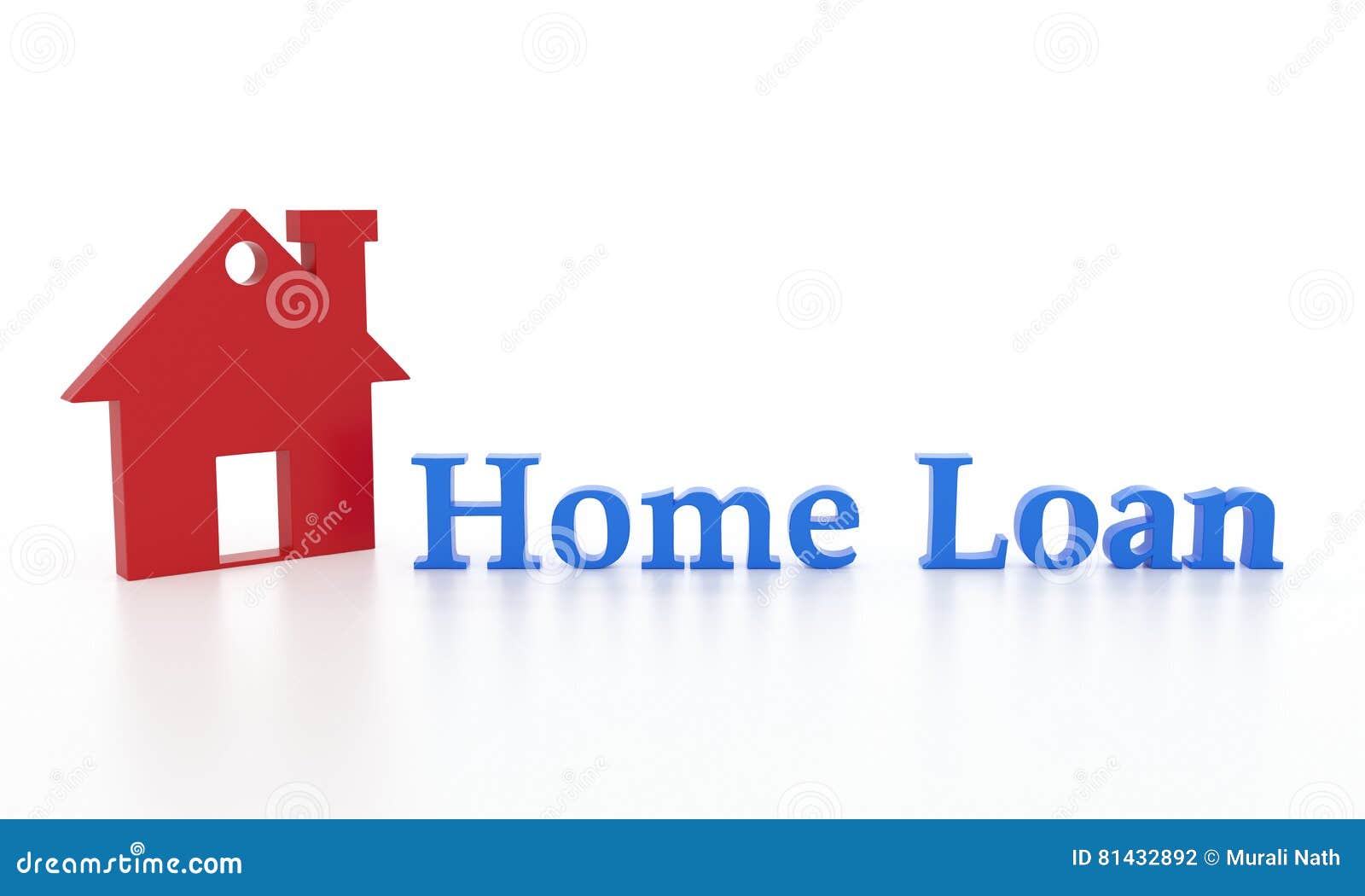 Loan Concept - 3D Rendering Image Stock Illustration - Illustration of