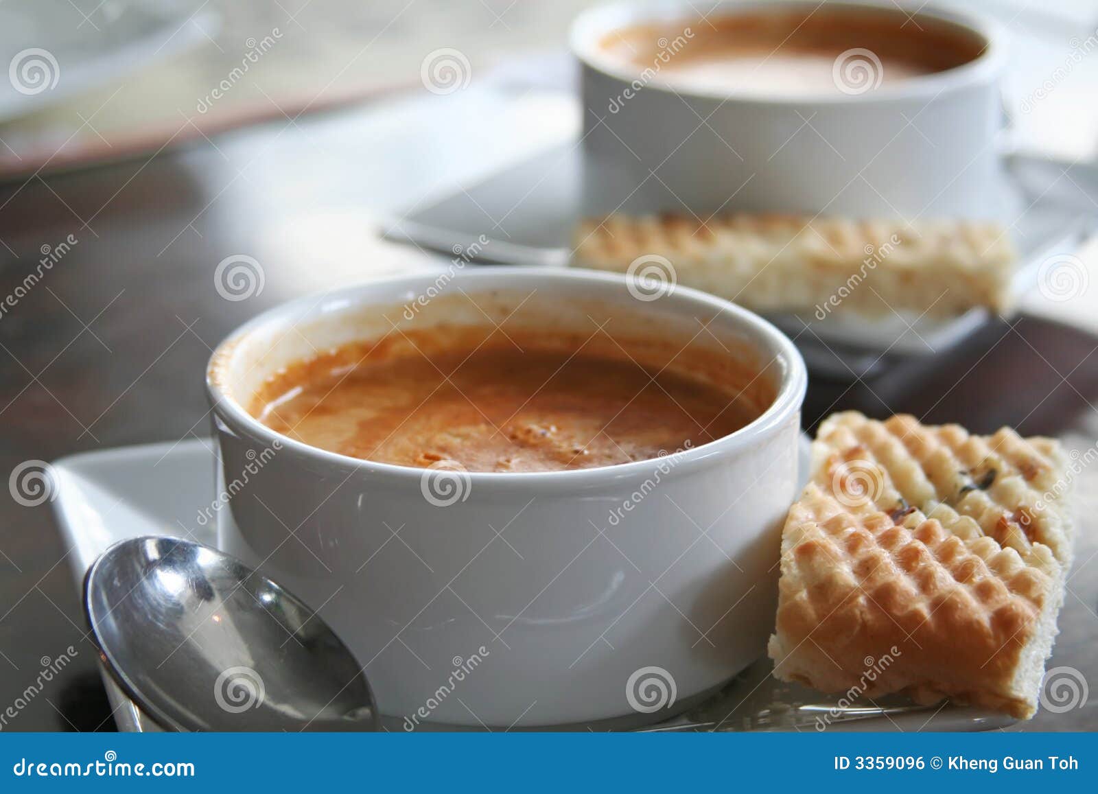Lobster bisque stock photo. Image of tomatoes, toppings 3359096