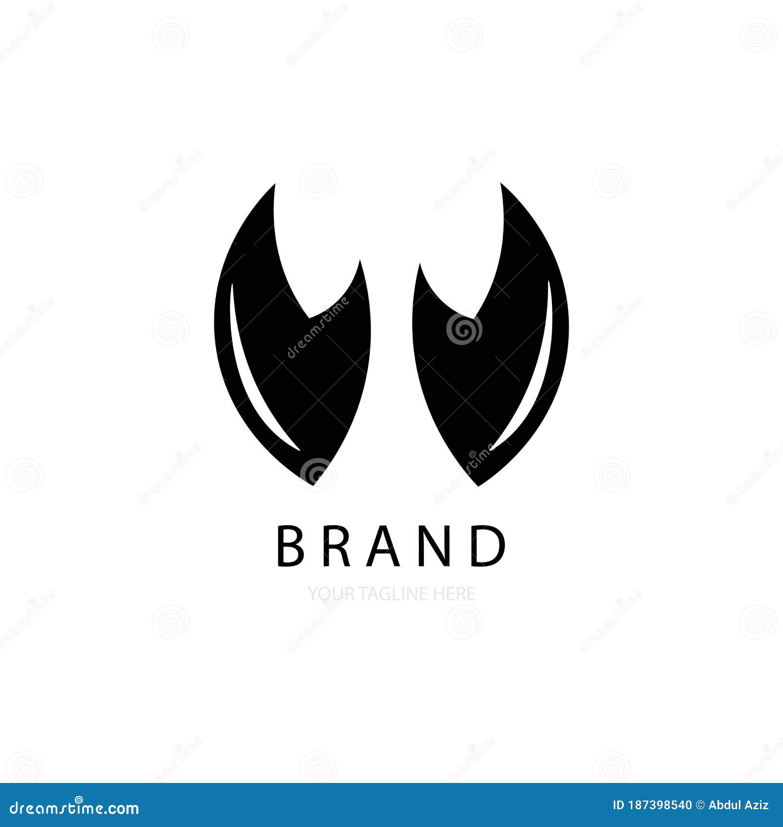 Lobster Claw Illustration Logo Vector Stock Vector Illustration of