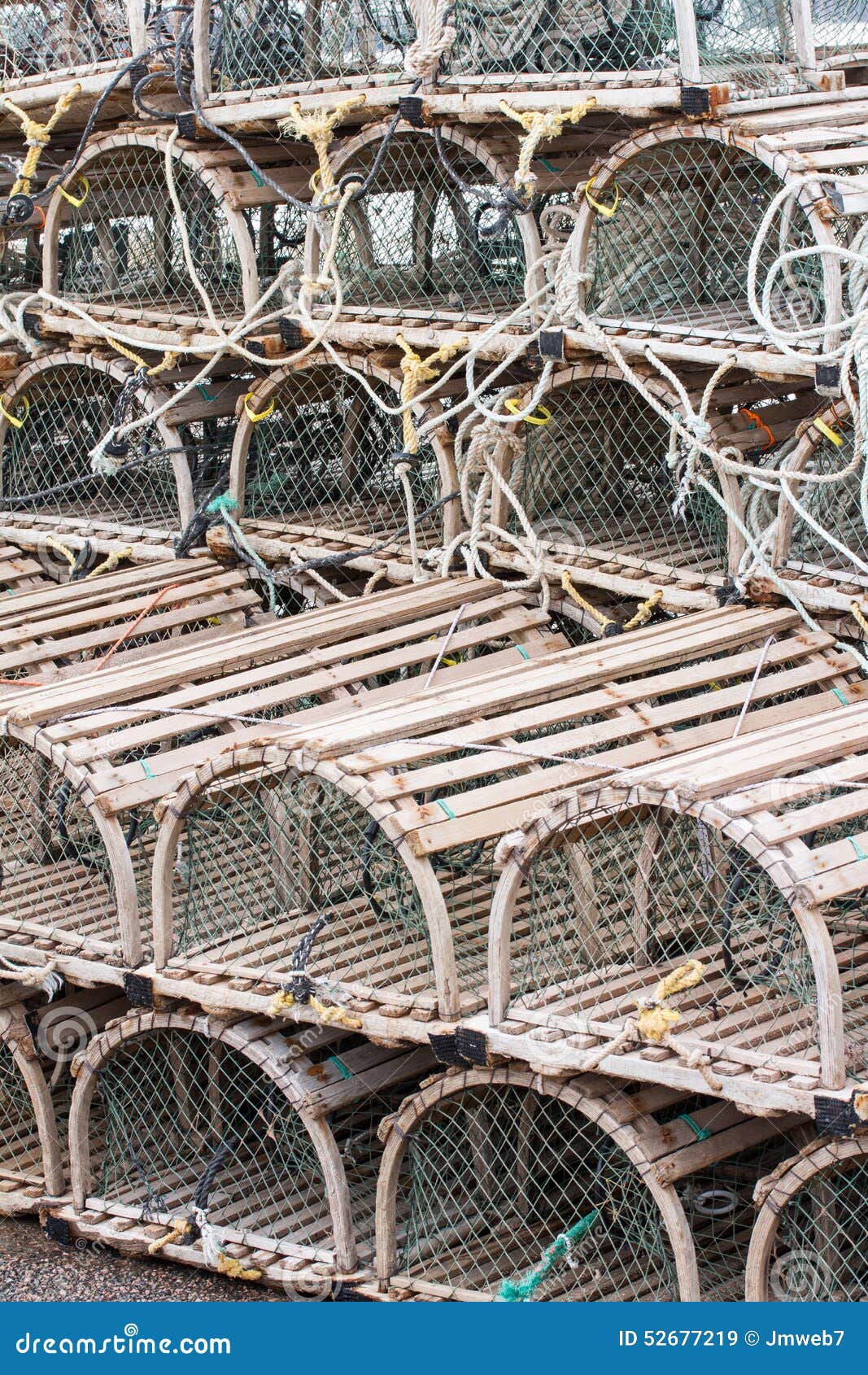 Lobster or Crab Traps stock image. Image of traps, marine - 52677219