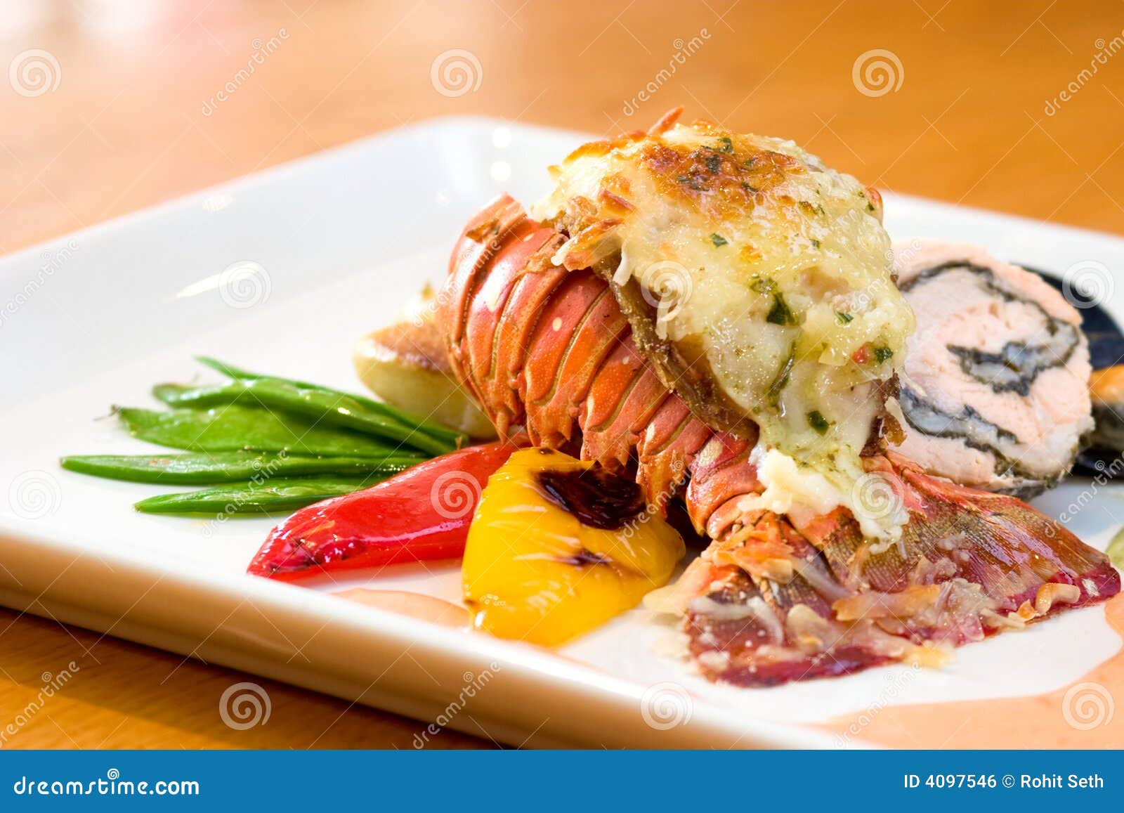 Lobster Dinner stock photo. Image of delicious, dining 4097546
