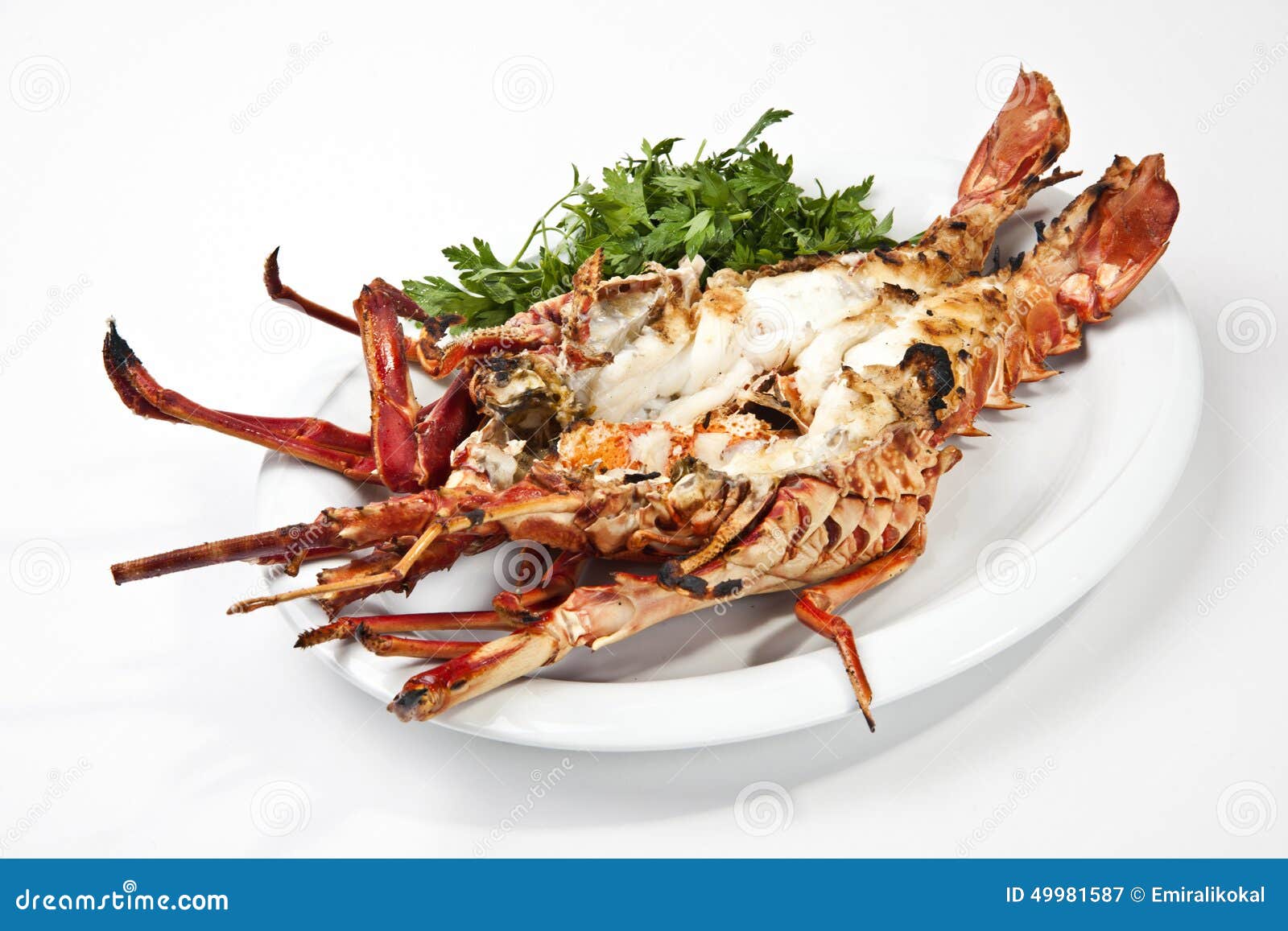 Lobster grill stock image. Image of restaurant, claw 49981587