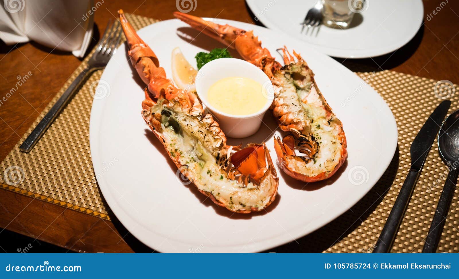 Lobster grill stock photo. Image of cuisine, eating 105785724