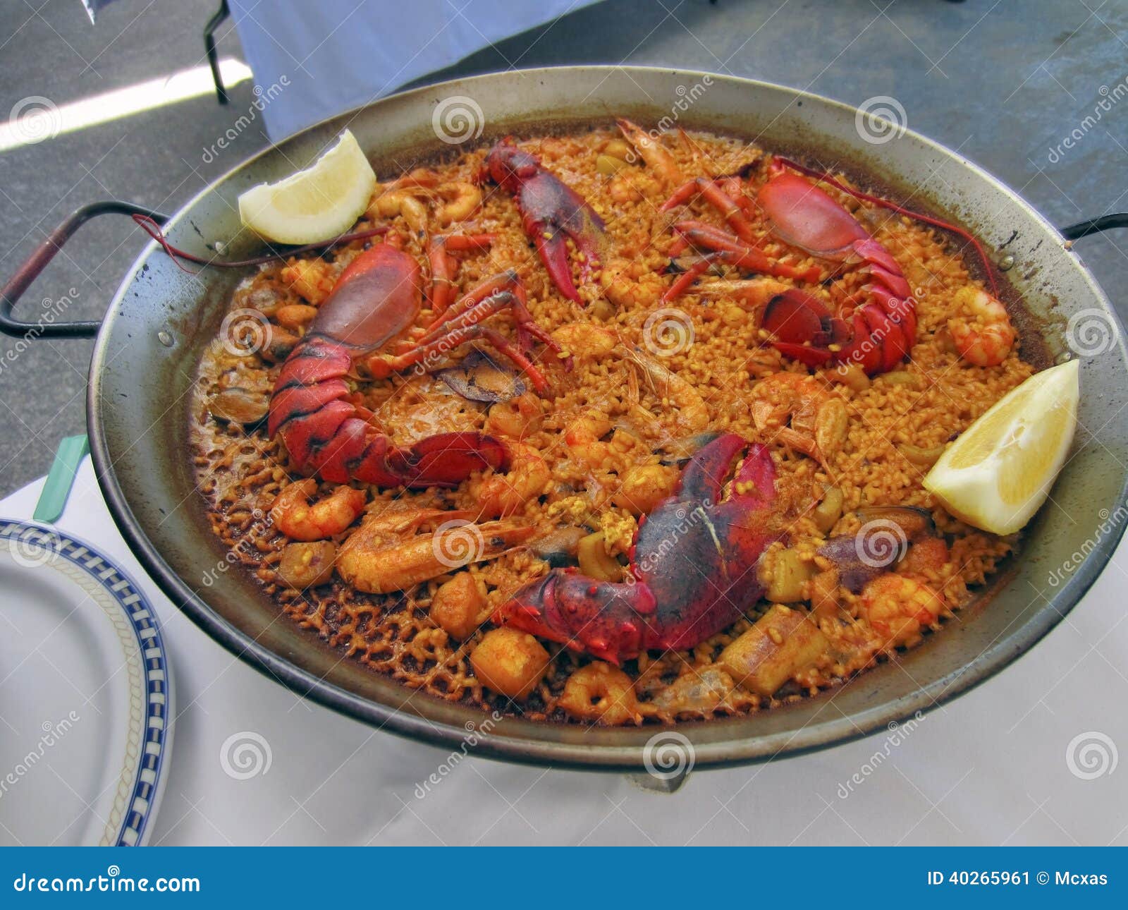 Lobster Paella stock image. Image of squid, cuisine, norway 40265961