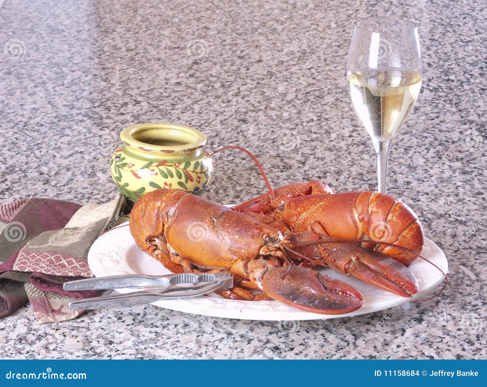 Lobster plate stock photo. Image of cooked, boiled, fresh 11158684