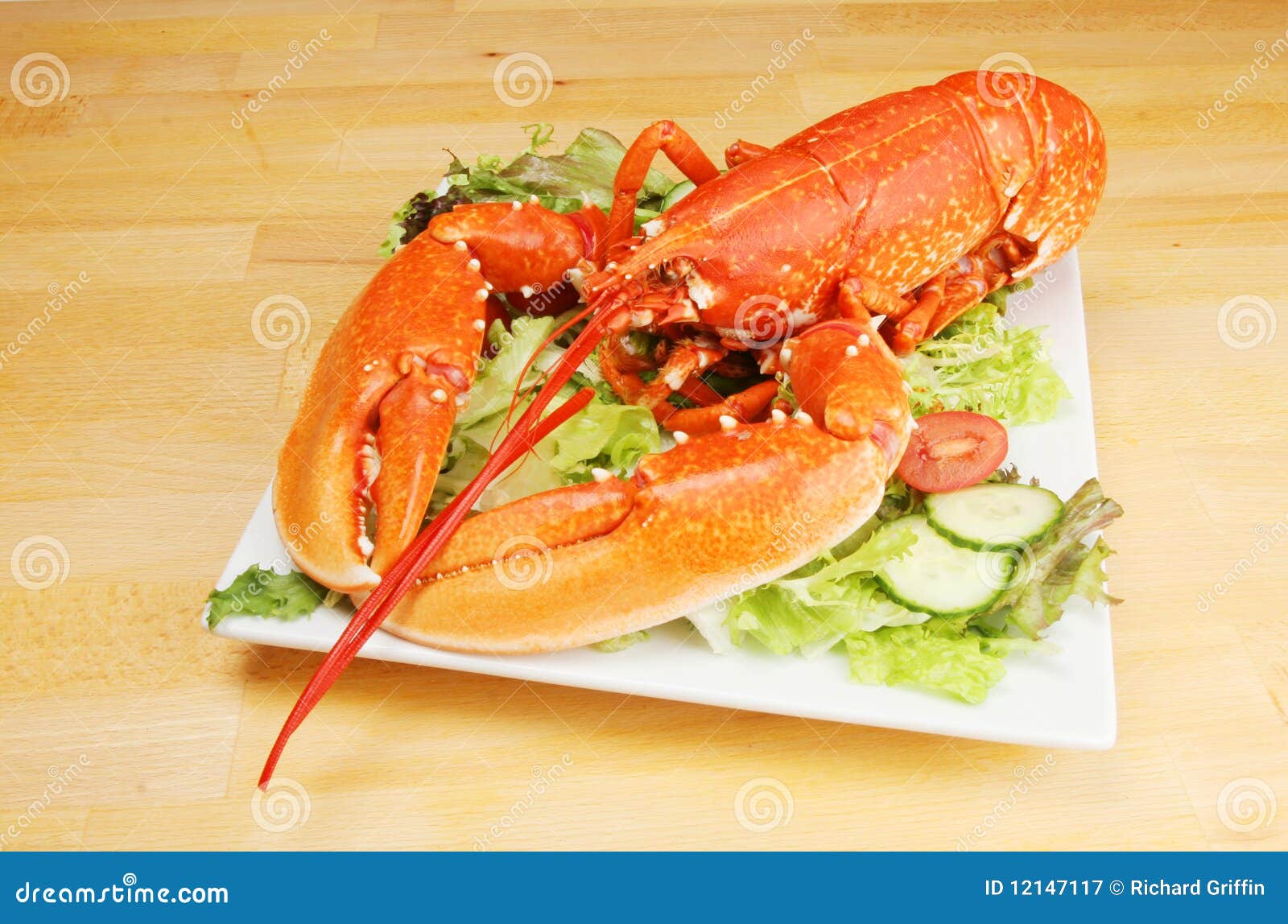 Lobster on plate stock image. Image of carapace, fresh 12147117