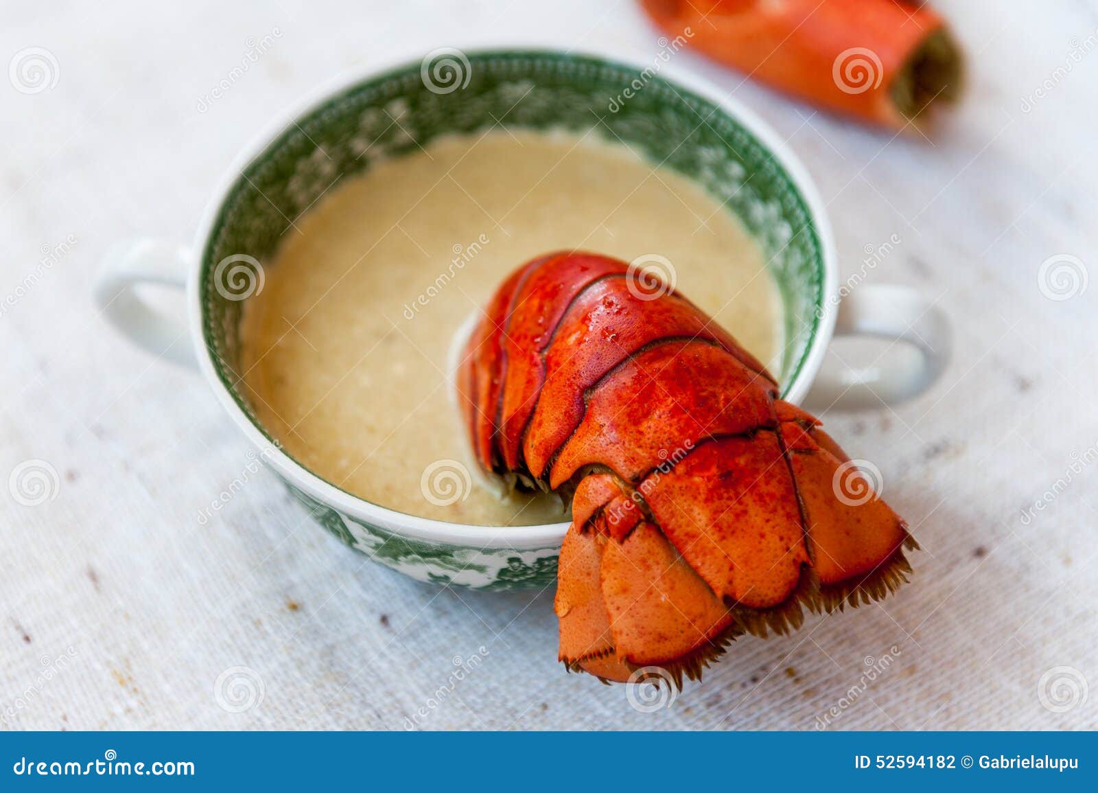 Lobster soup stock photo. Image of cooked, invertebrate 52594182