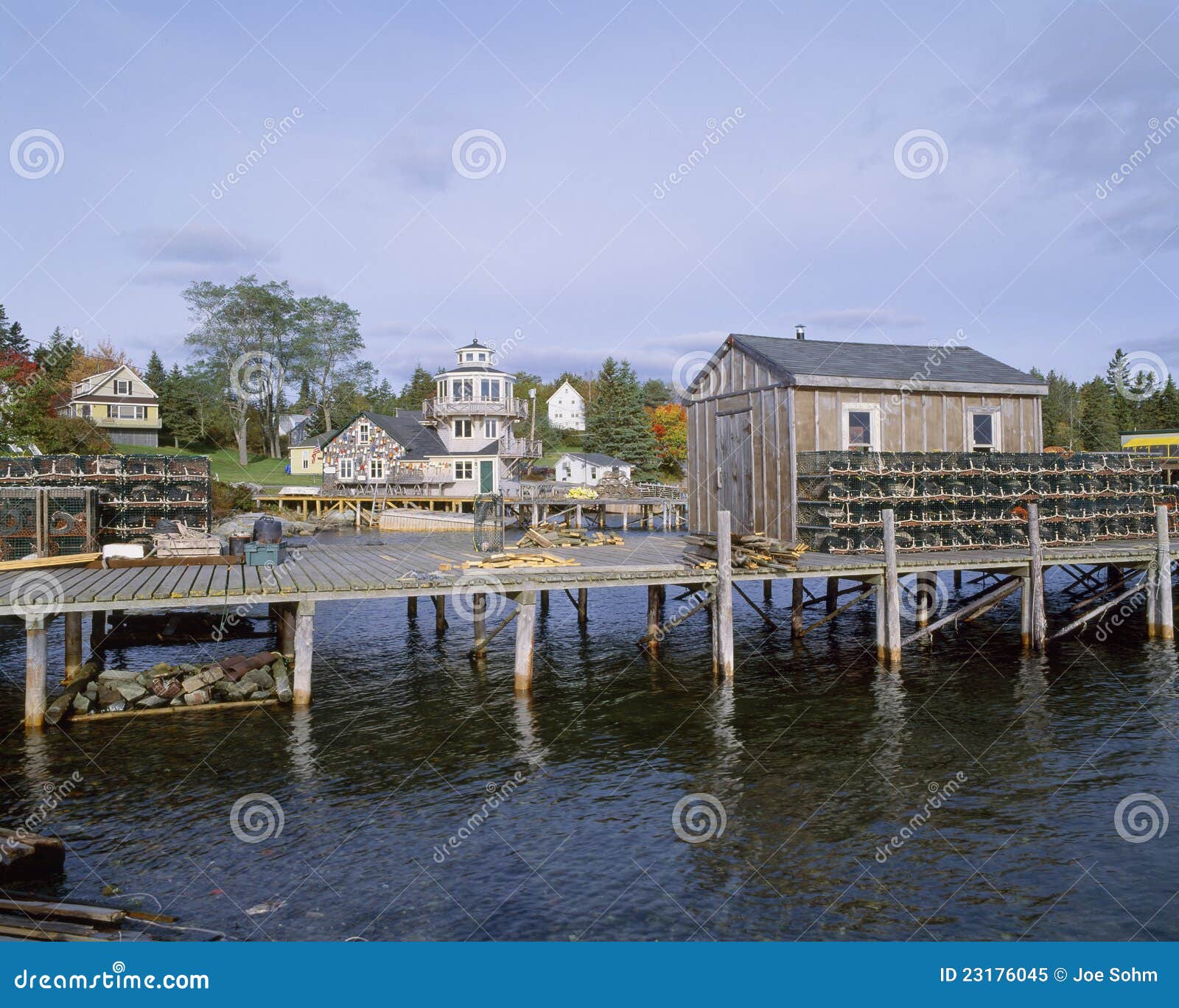Lobster Village editorial image. Image of attraction 23176045