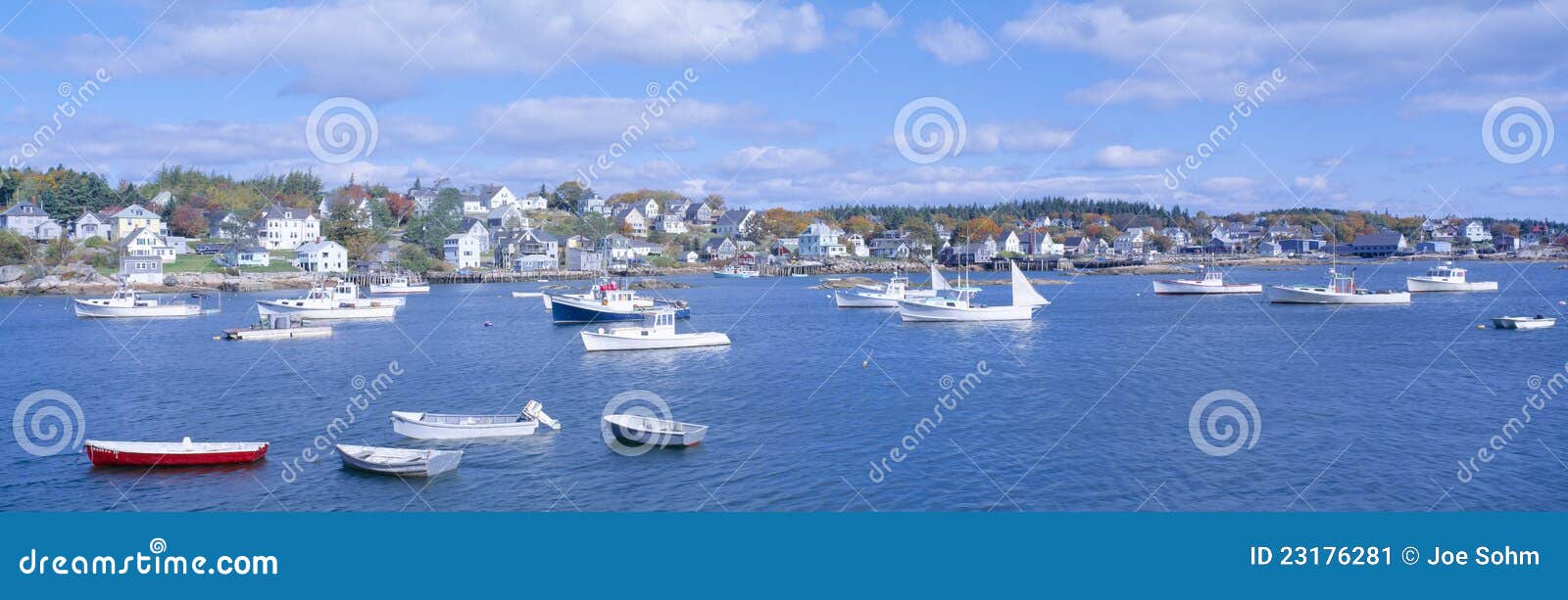 Lobster Village editorial photo. Image of hancock, atlantic 23176281