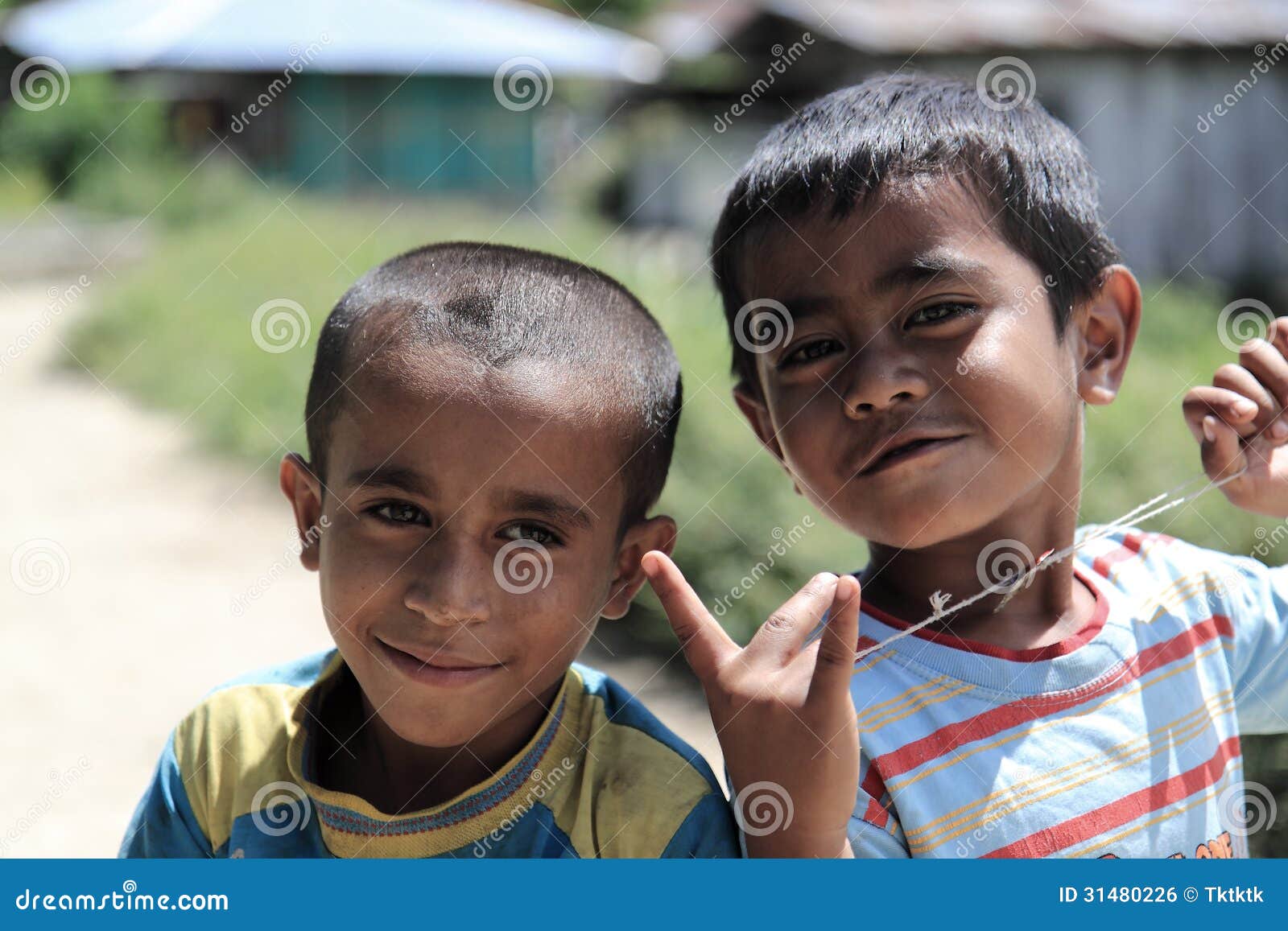 Indonesian Children Boy Smiling Editorial Photo - Image of flores ...
